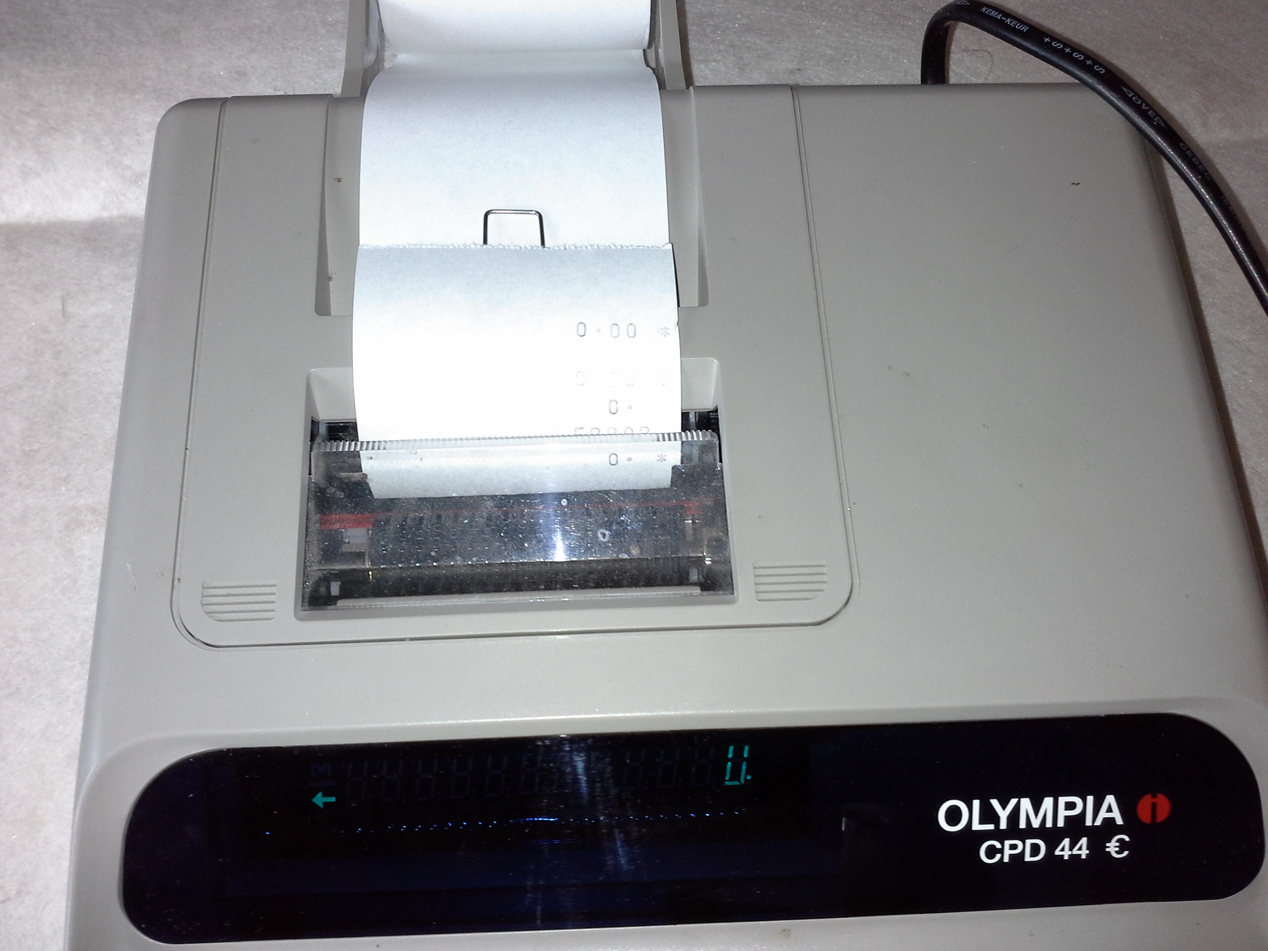 Tischrechner Olympia CPD 44