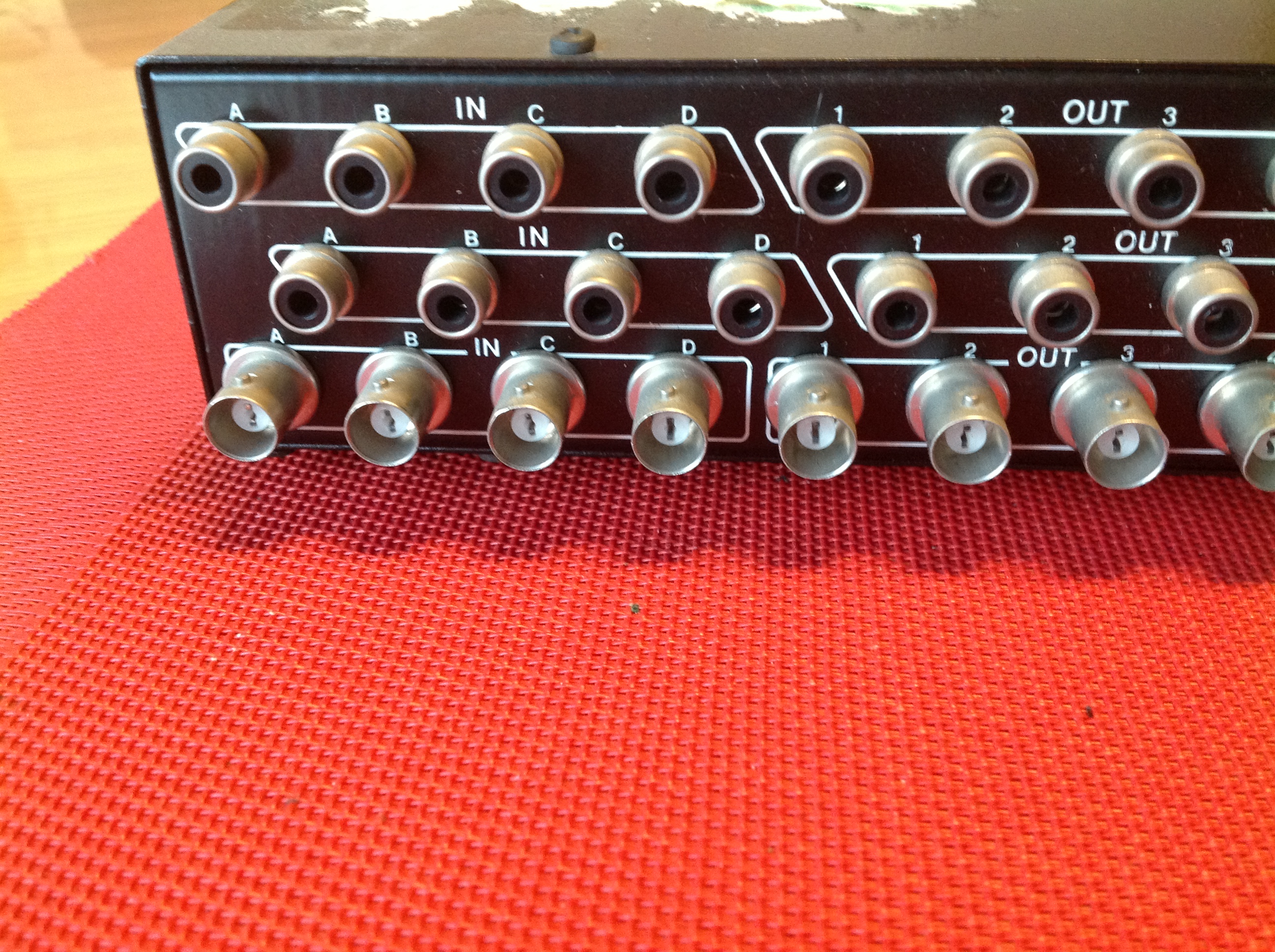 Kramer, 4 x 4 Video Audio Matrix Switcher, VS-6EII