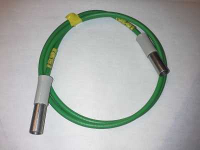 Video Koaxial Kabel grün - Länge 1m
