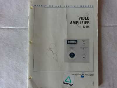 Hewlett Packard Video Amplifier 5261A