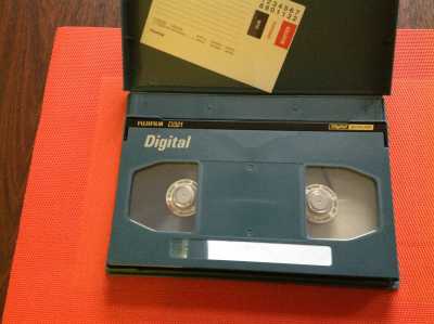 Fuji Digital Betacam Cassette D321 D124L