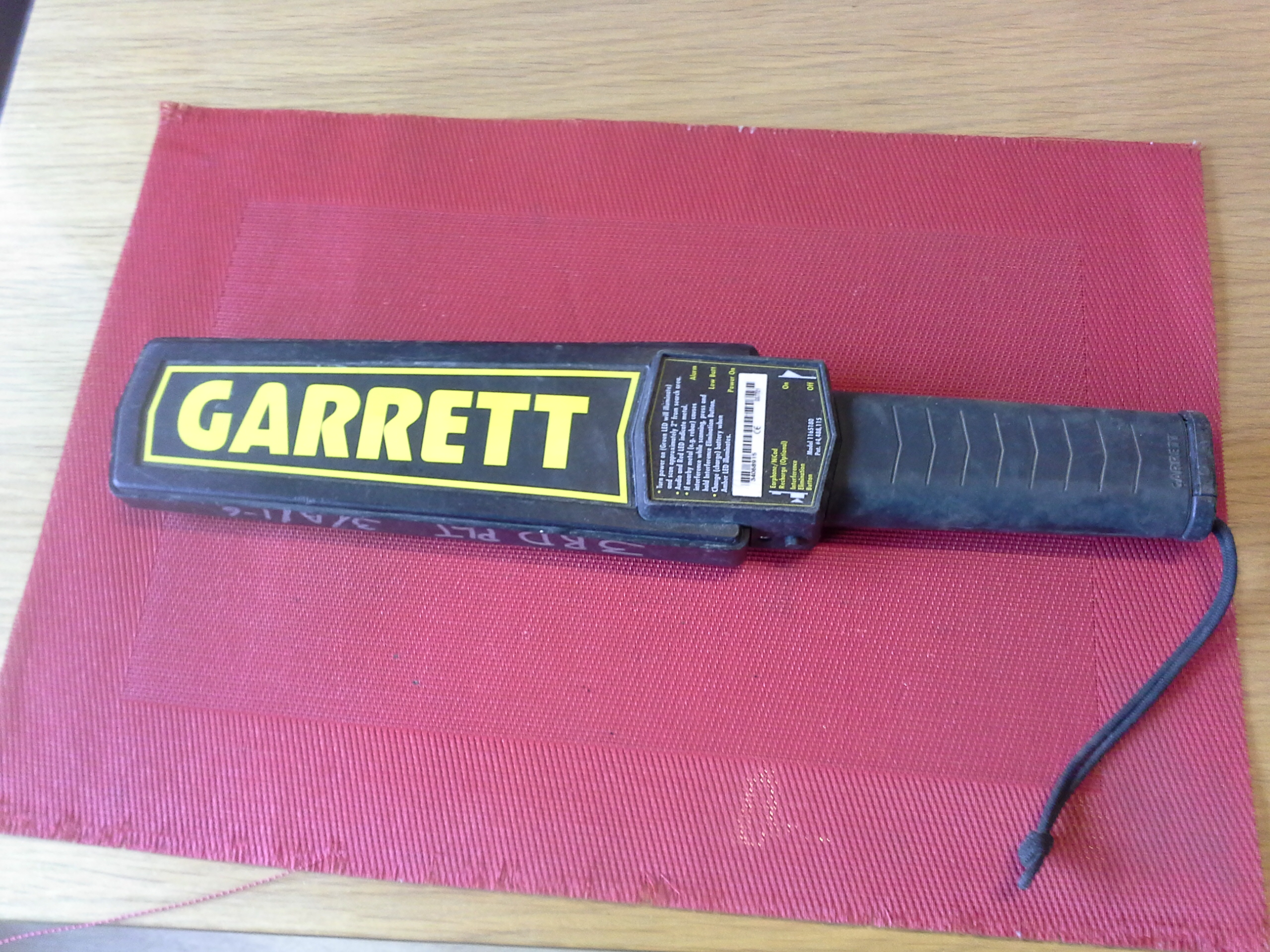 Garrett Super Scanner 1165180 Hand-Held Metal Detector