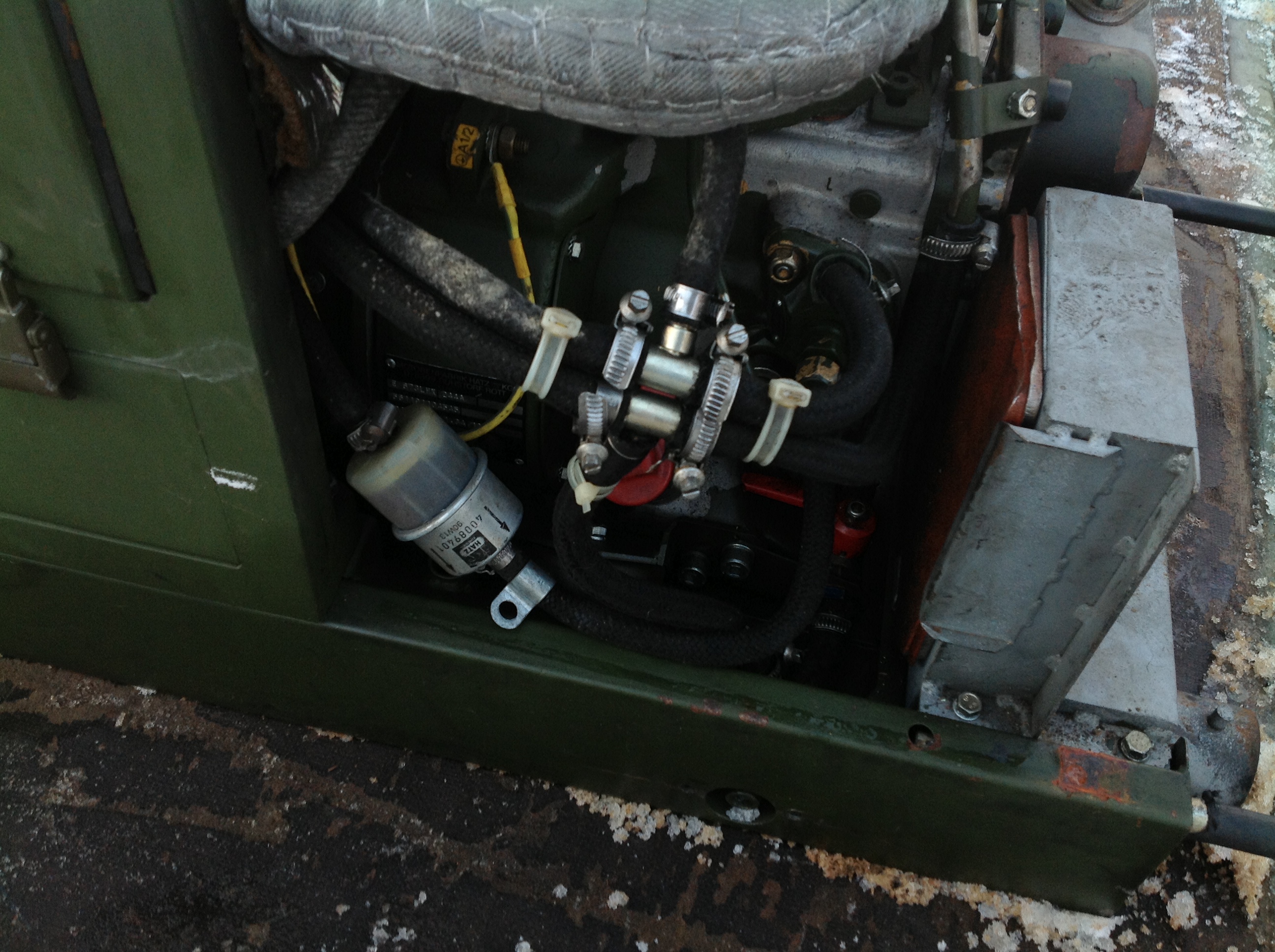 Bundeswehr Stromaggregat 2,2 KVA - 3 KW