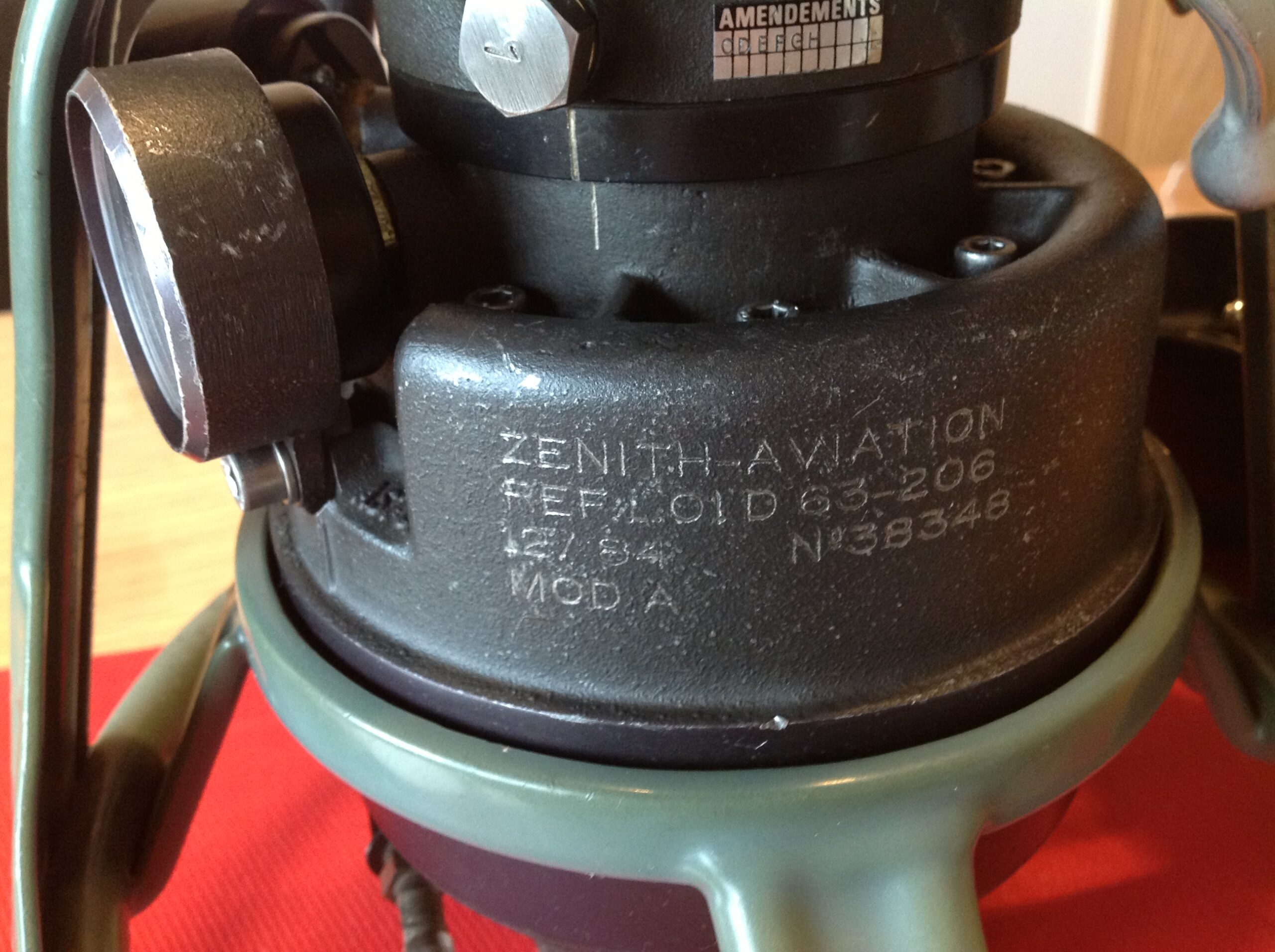 Zenith-Aviation Teil einer Betankungsanlage für Flugzeuge
