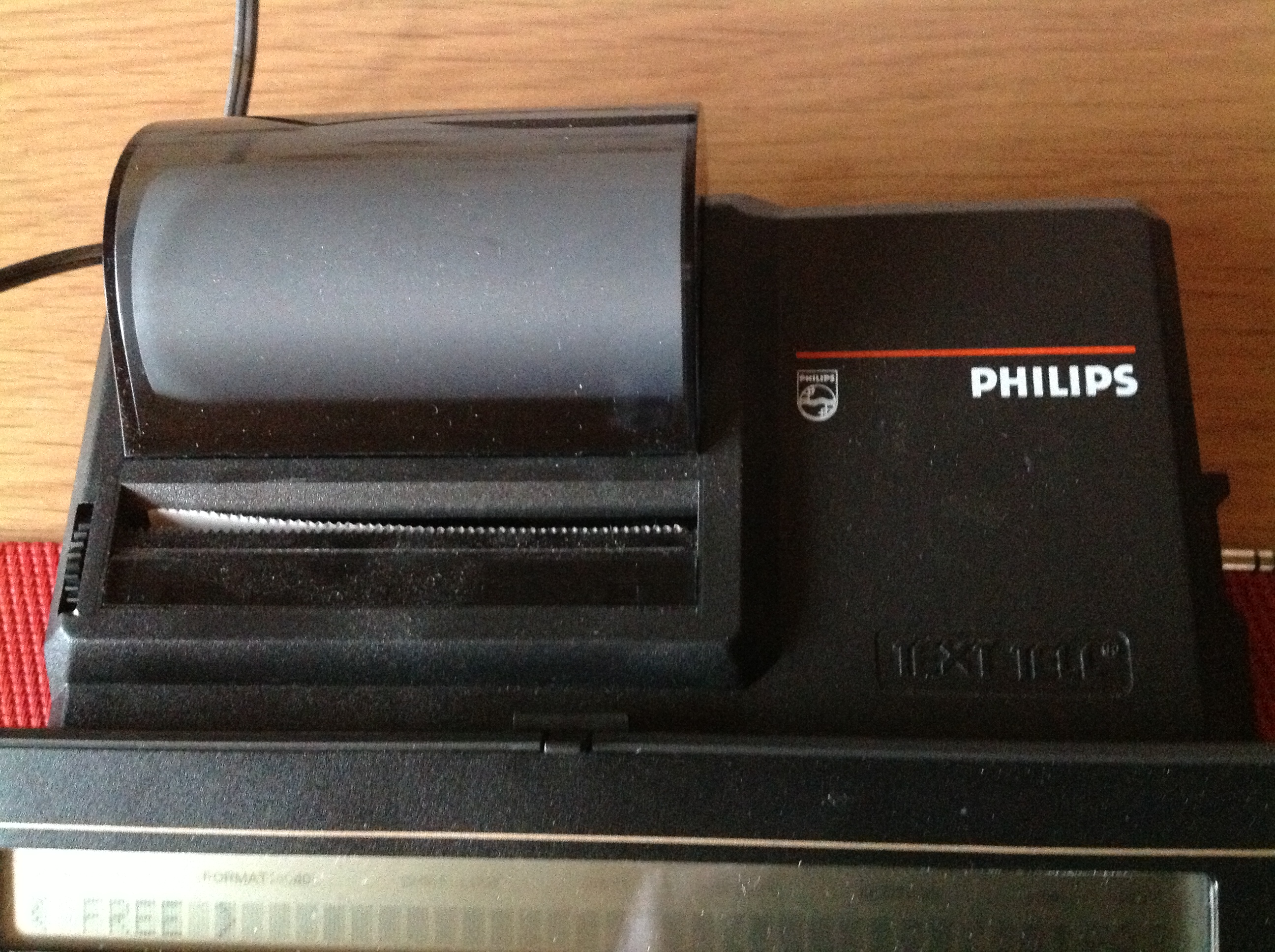 Fernschreiber Philips PX 1000 + Phillips PXP 40 Printer + 6 x Ersatzrollen + Bedienungsanleitungen