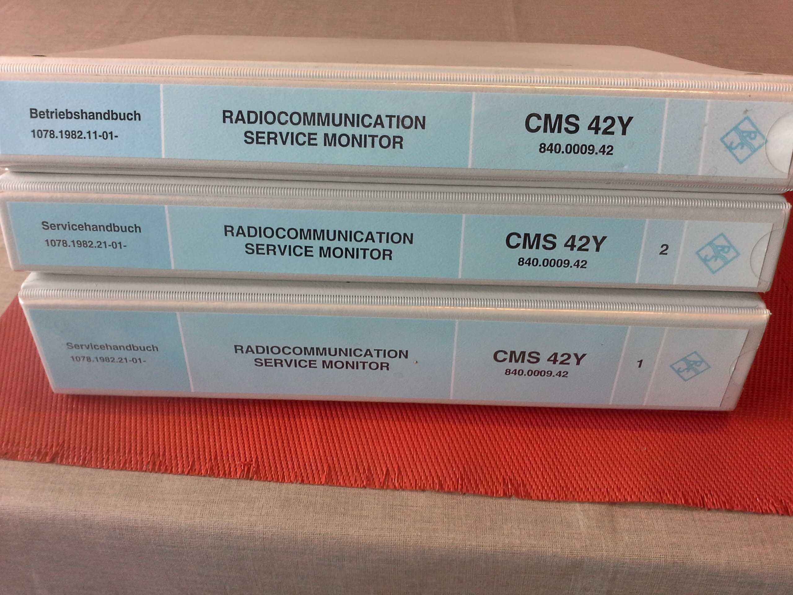 Rohde & Schwarz CMC 42 Y, Funkmessplatz, Radiocommunication Service Monitor, mit Option CMC-B49 ( Nachbarkanalleitungsmesser ), 0,1....1000 MHz