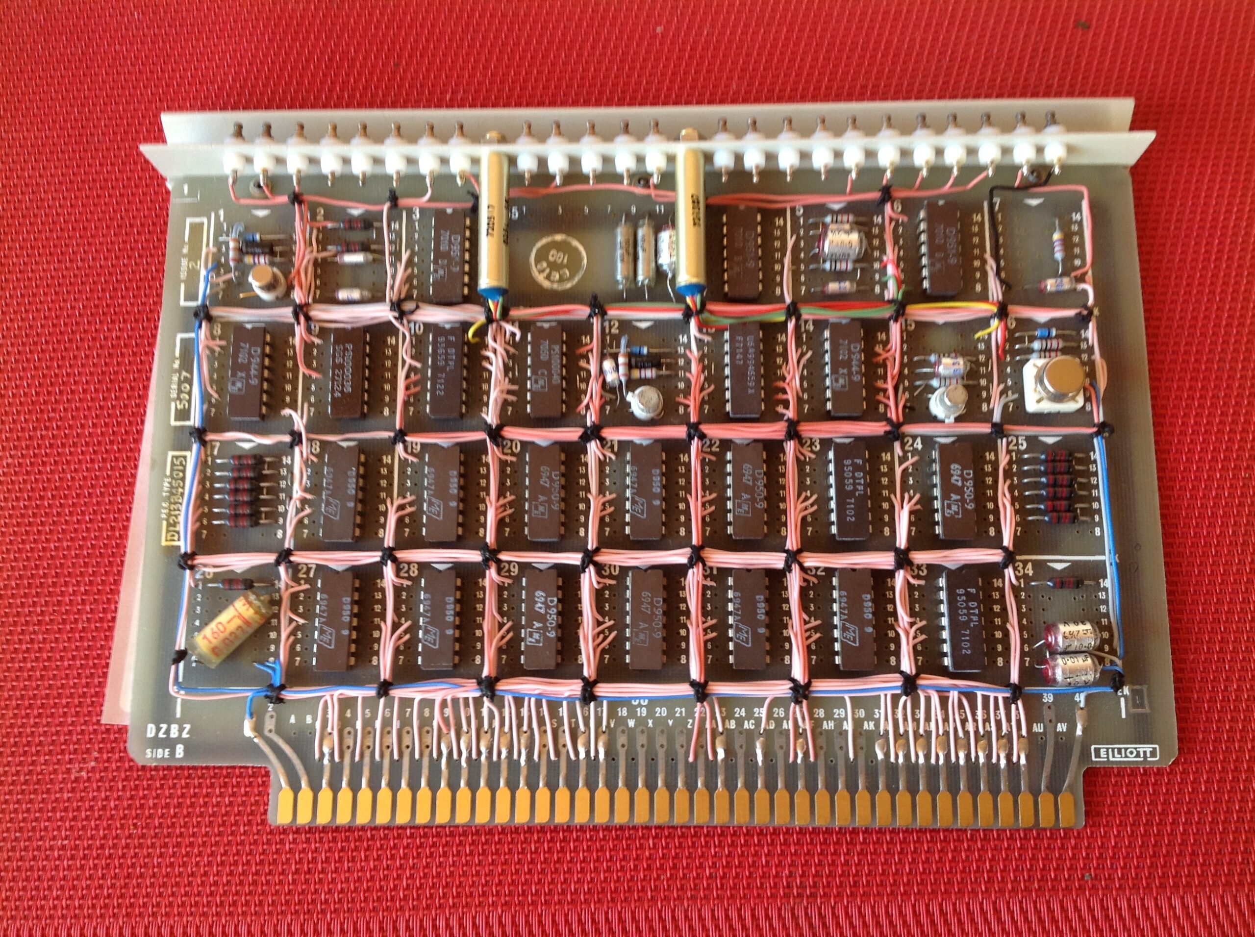 Platine, Panel Circuit Elliott Typ 45015/1