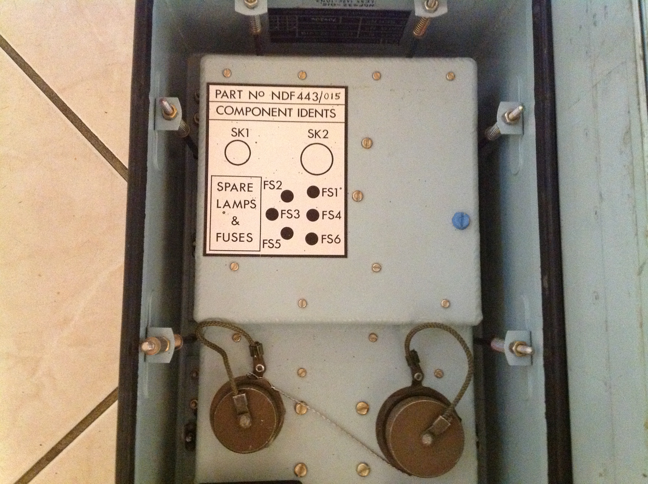 Test Equipment Pack für Luftfahrzeug, Bordhubschrauber Sea Lynx Typ MK-88 A