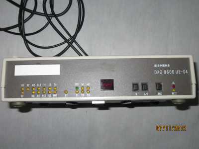 Übertragungsgerät für Datennetze Siemens DAG 9600 UE-04