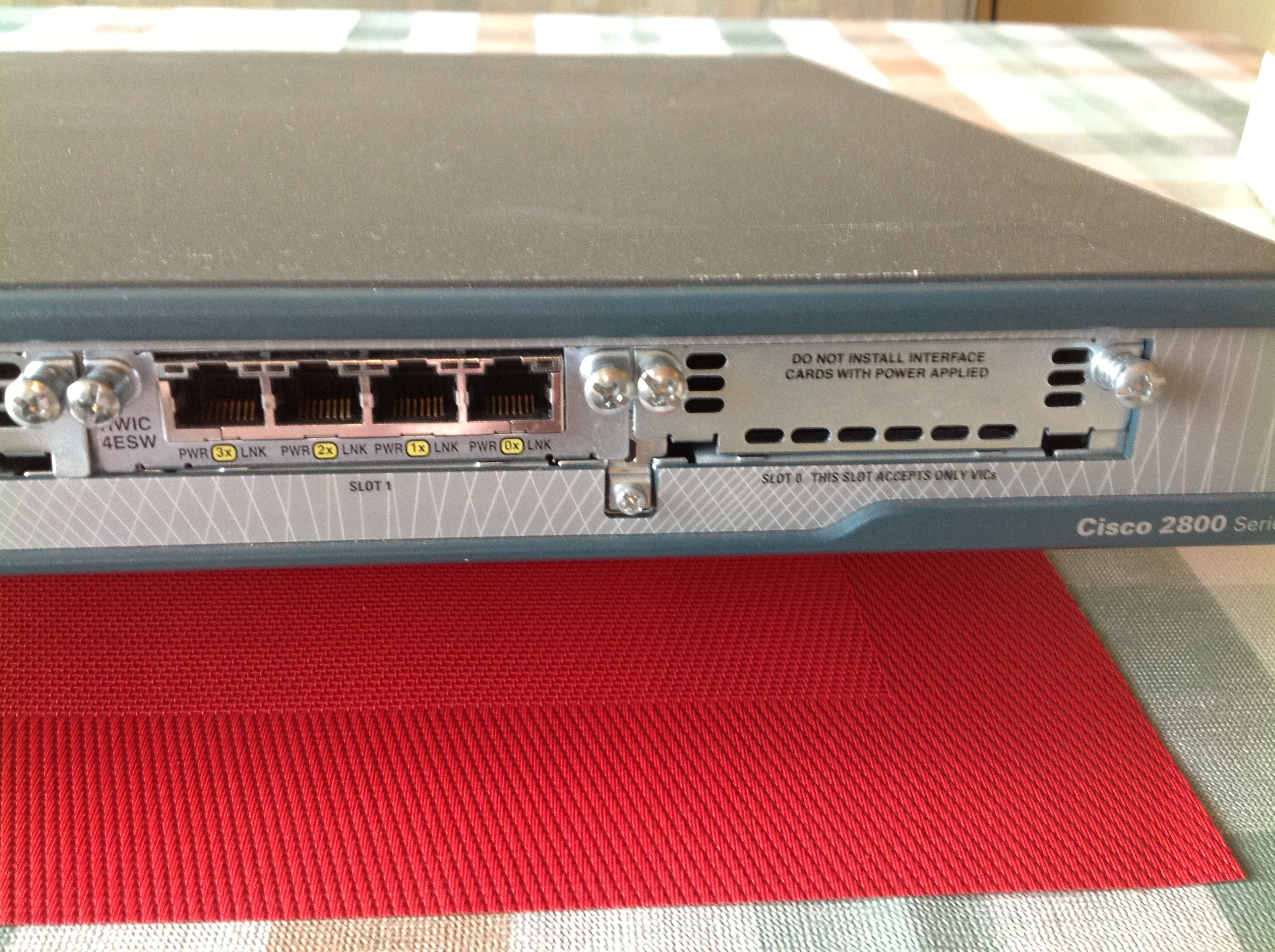 Cisco Systems Router Mod. Cisco 2801 Series
