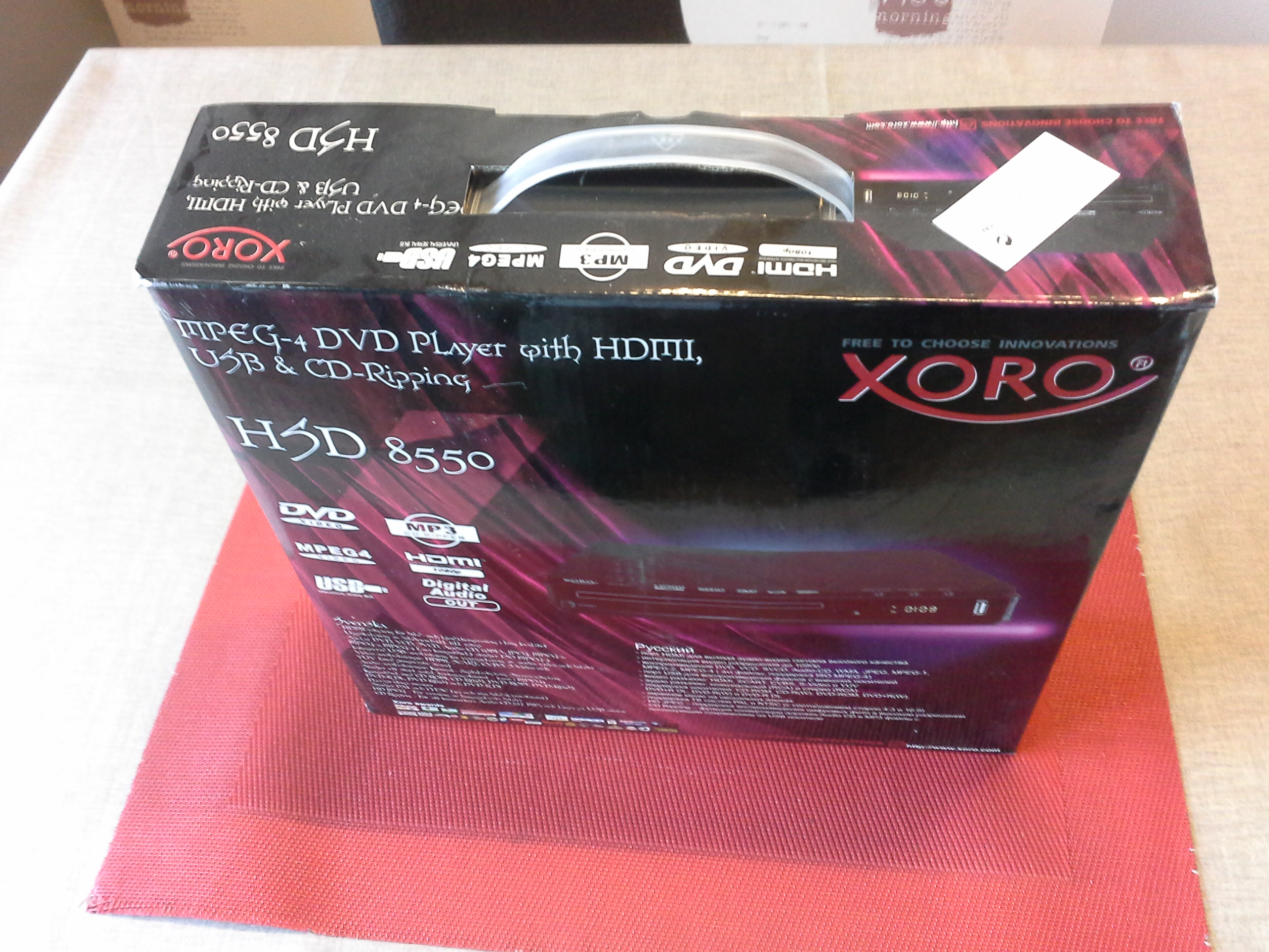 DVD-Player, Xoro HSD 8550