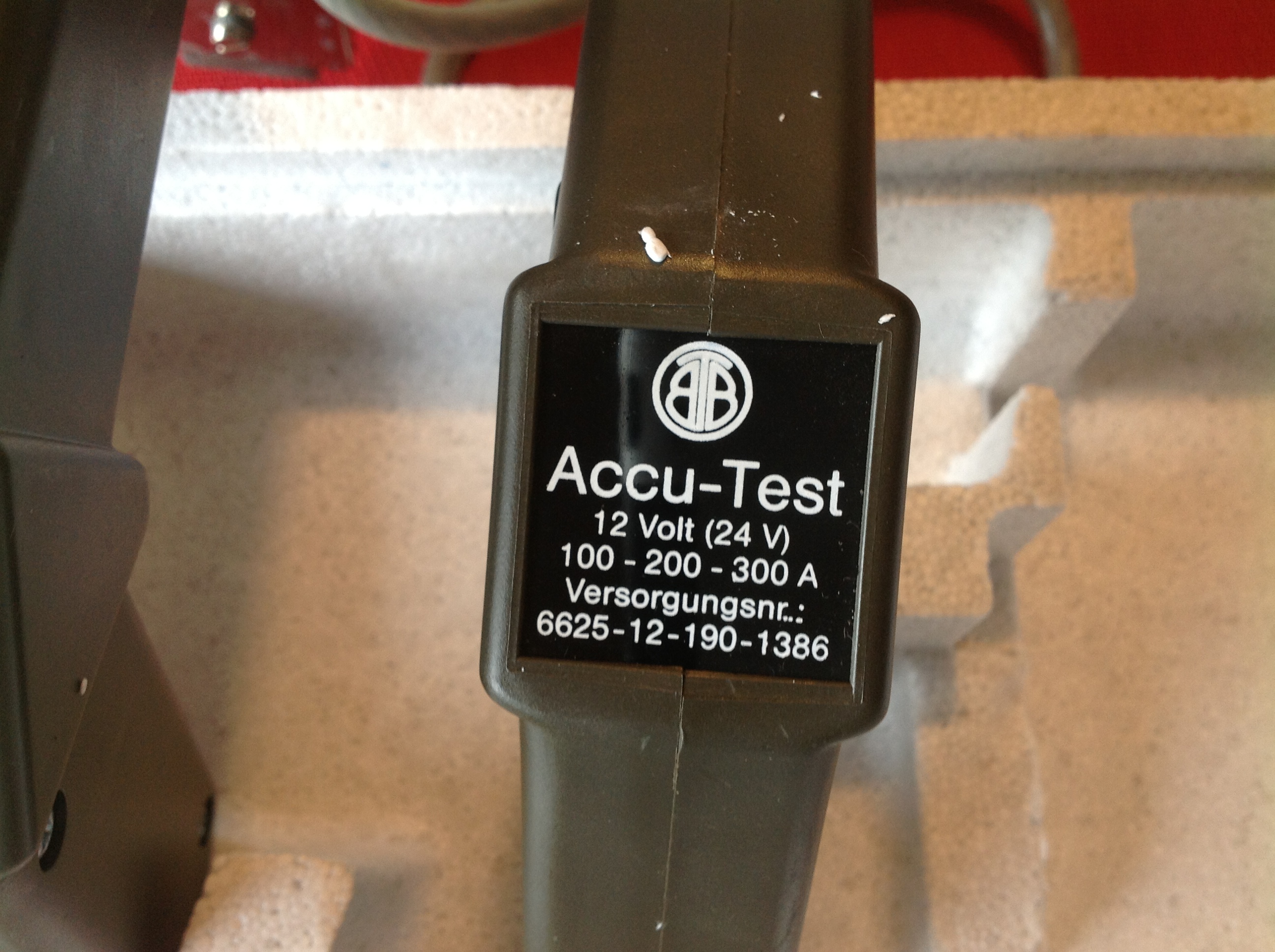 Batterie-Accu-Test-Gerät