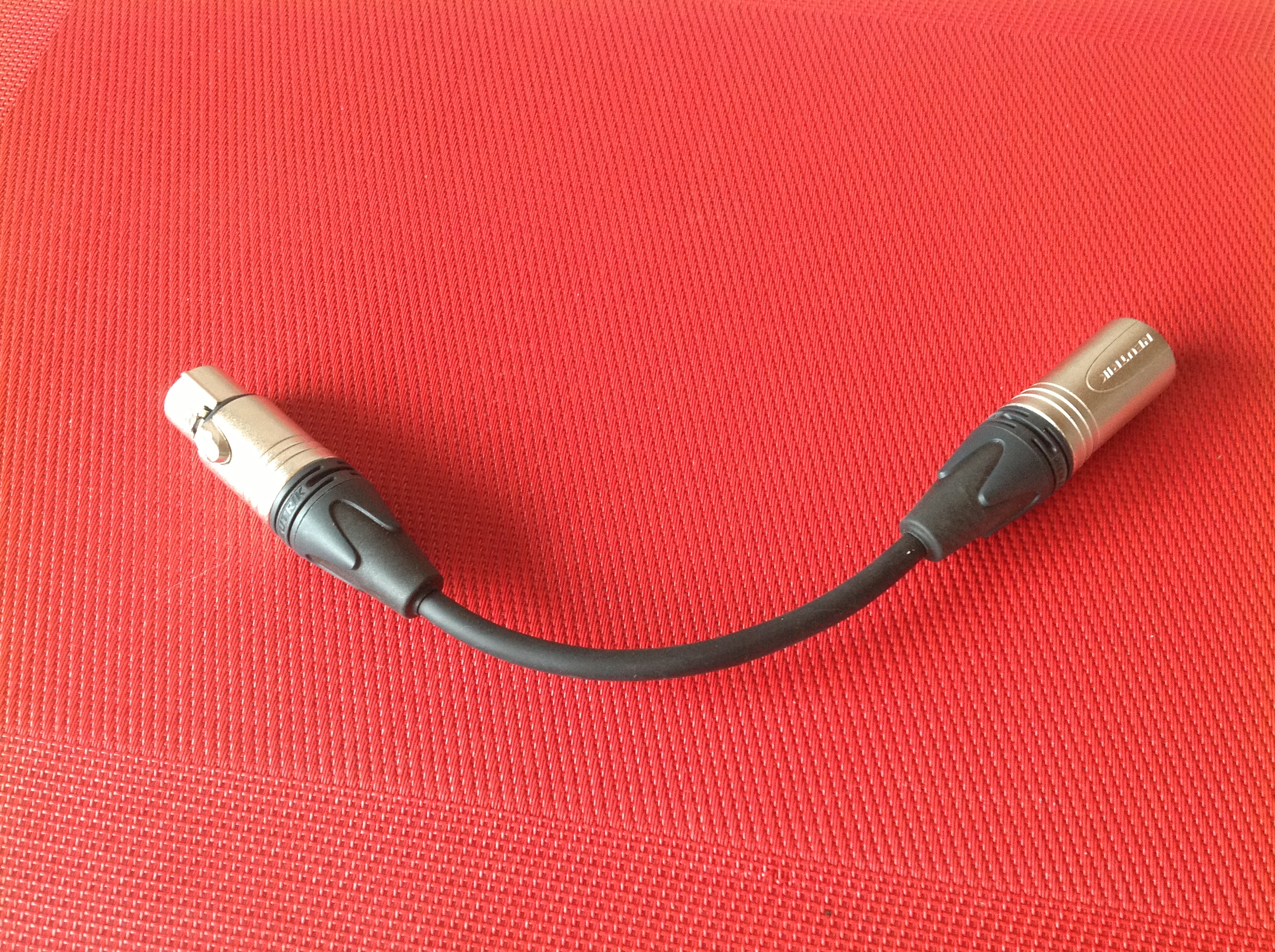 Neutrik-Kabel NC-5-MXX XLR und NC-FXX Steckverbinder