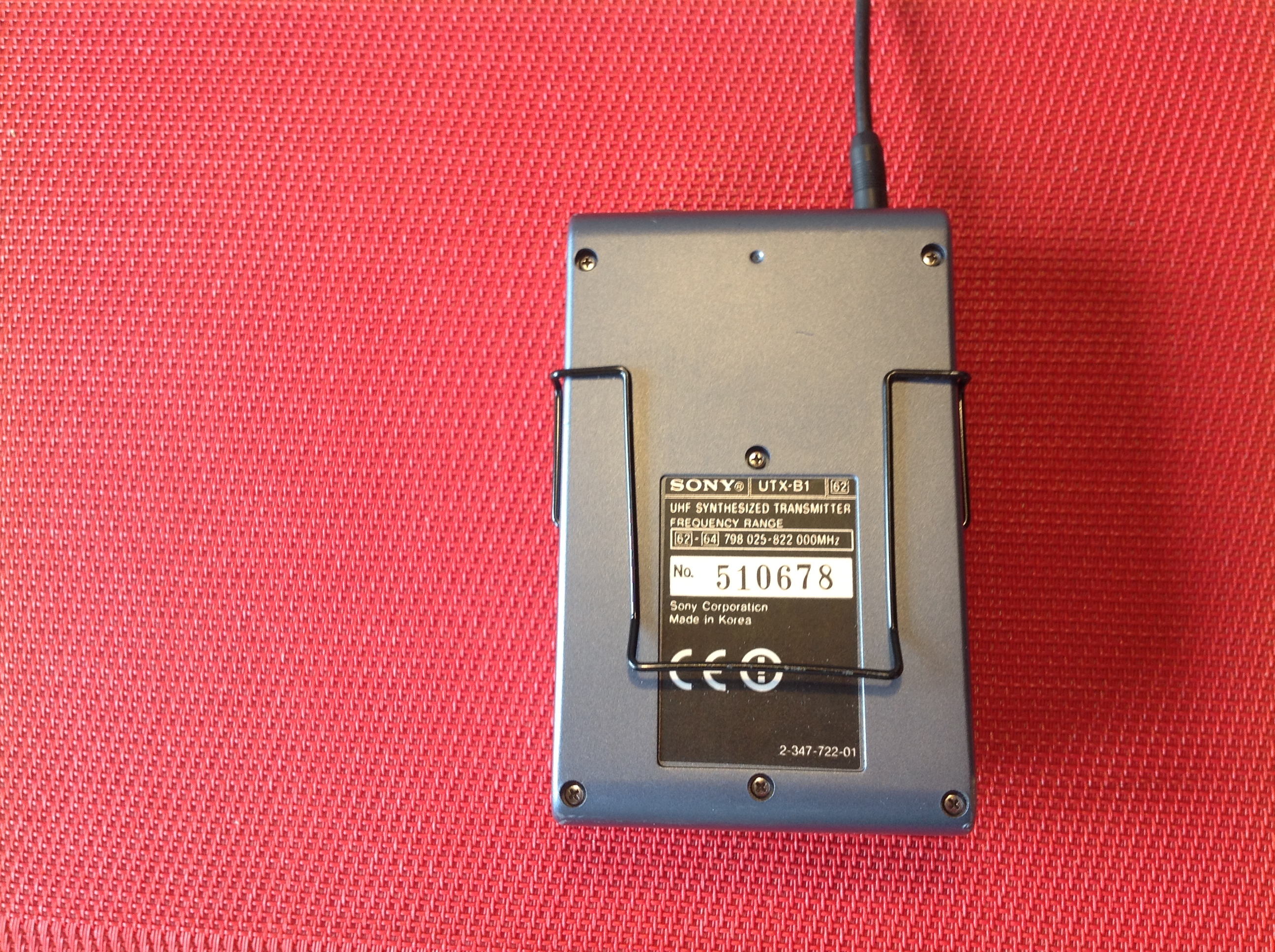 Sony UTX-B1 Funksender - Transmitter
