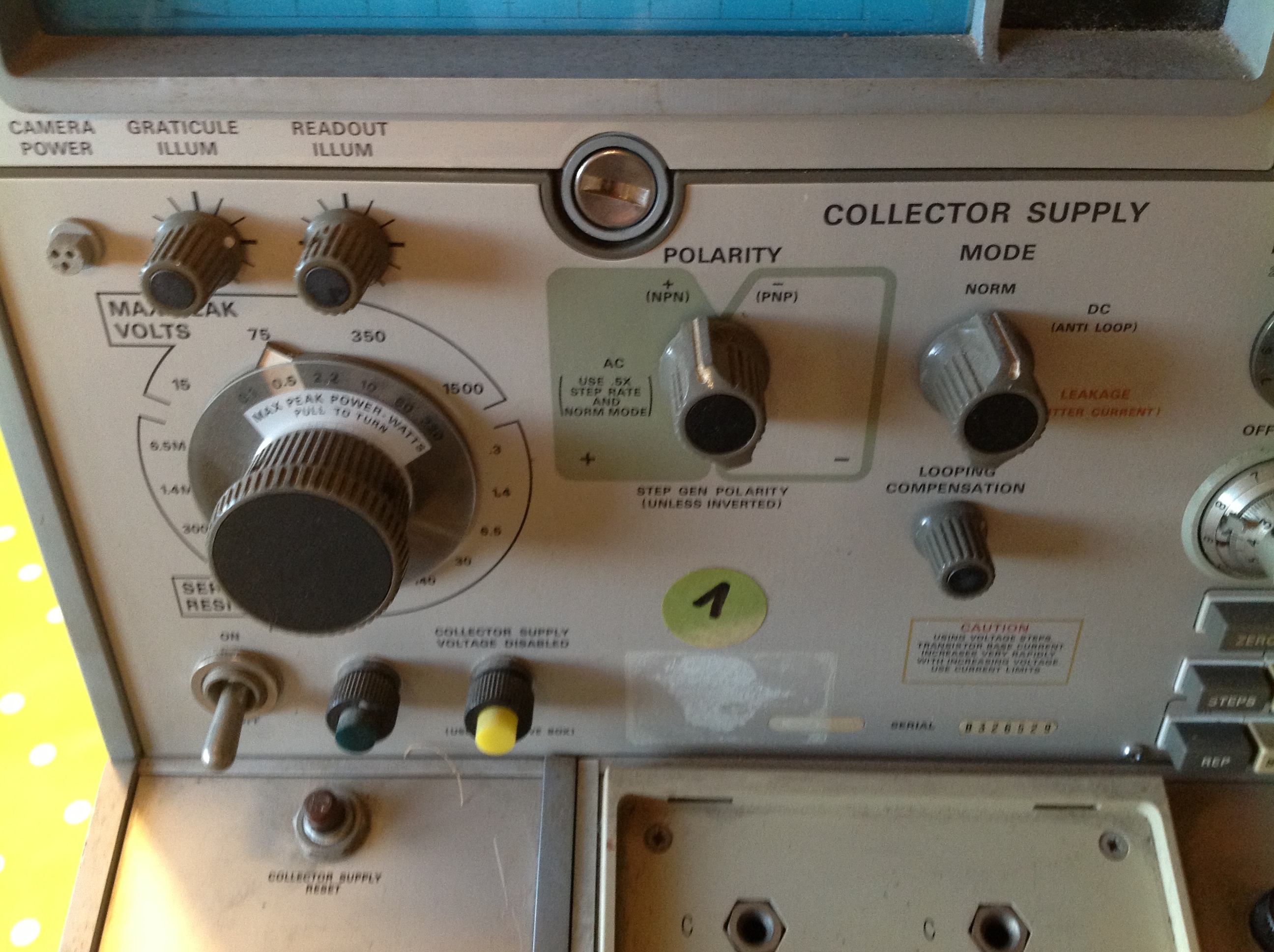 Tektronix Typ 576 Curve Tracer / Röhren-Kennlinienschreiber