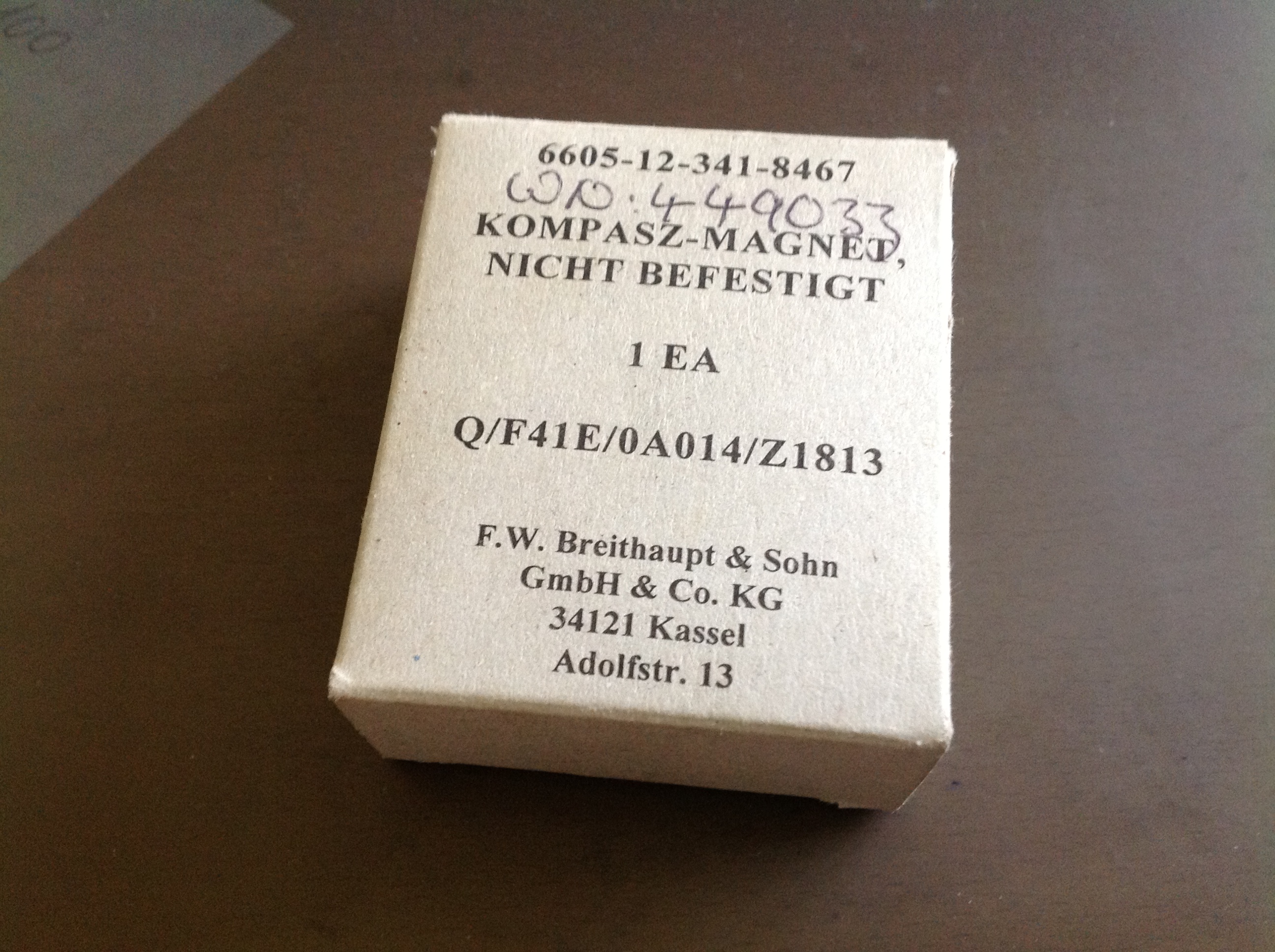 Bundeswehr, Marschkompass, Fa. Breithaupt, Conat