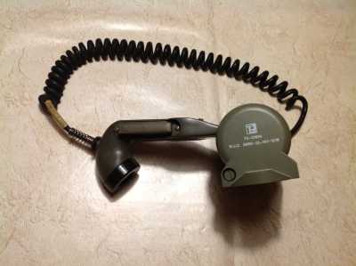 Handapparat/Handset H-33F/PT Telemit incl. Handapperathalter