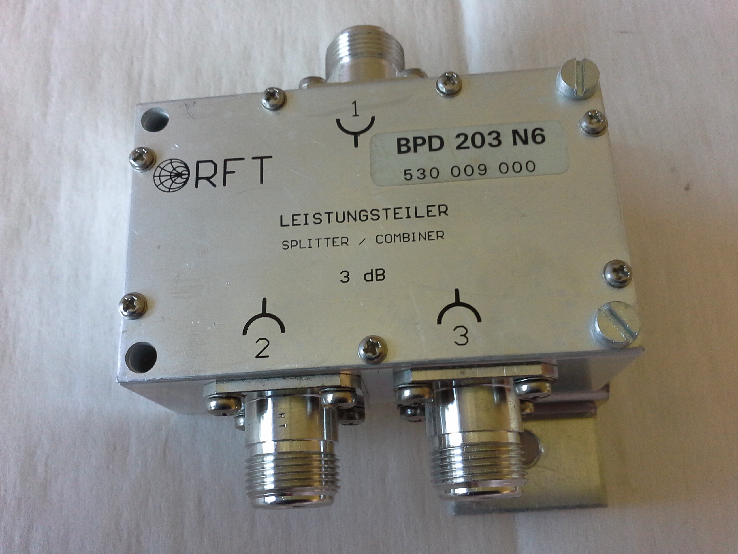 RFT Splitter / Leistungsteiler 3 dB
