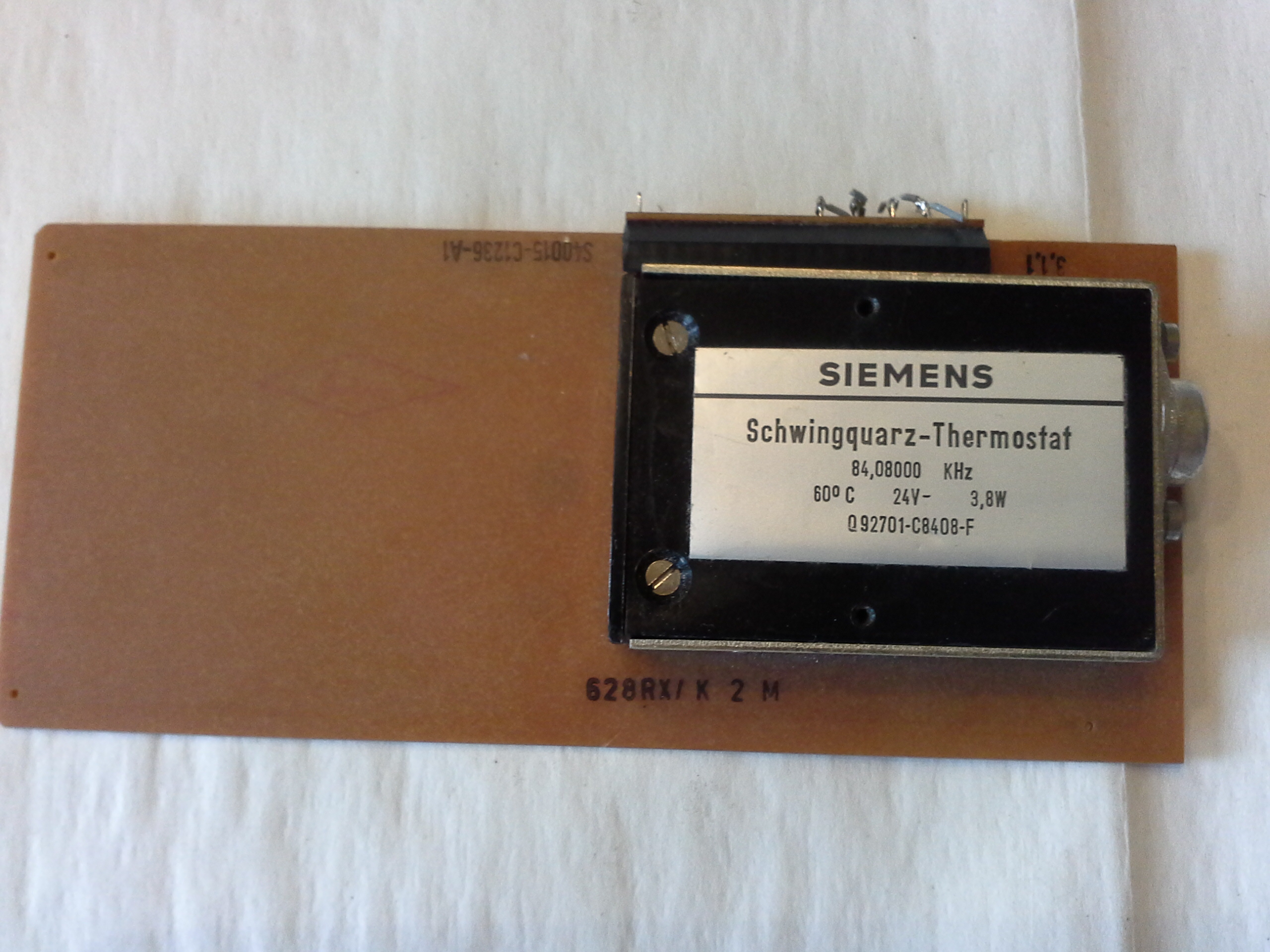 Siemens Schwingquarz-Thermostat 84,080 KHz