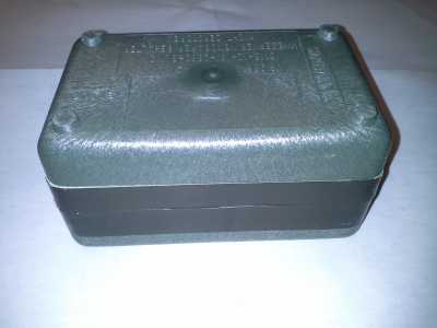 GFK-Kiste mit Schaumstoffeinlage 16 x 10 x 8cm