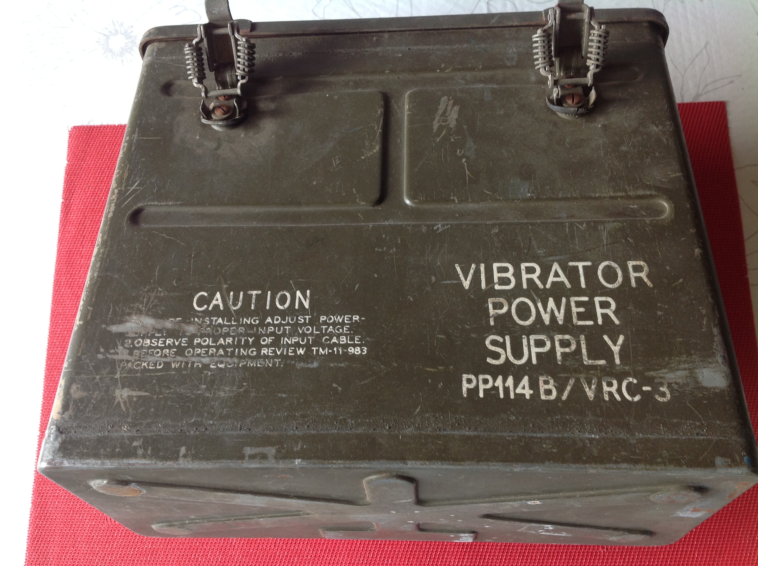Batteriebehälter für PP114B/VRC-3