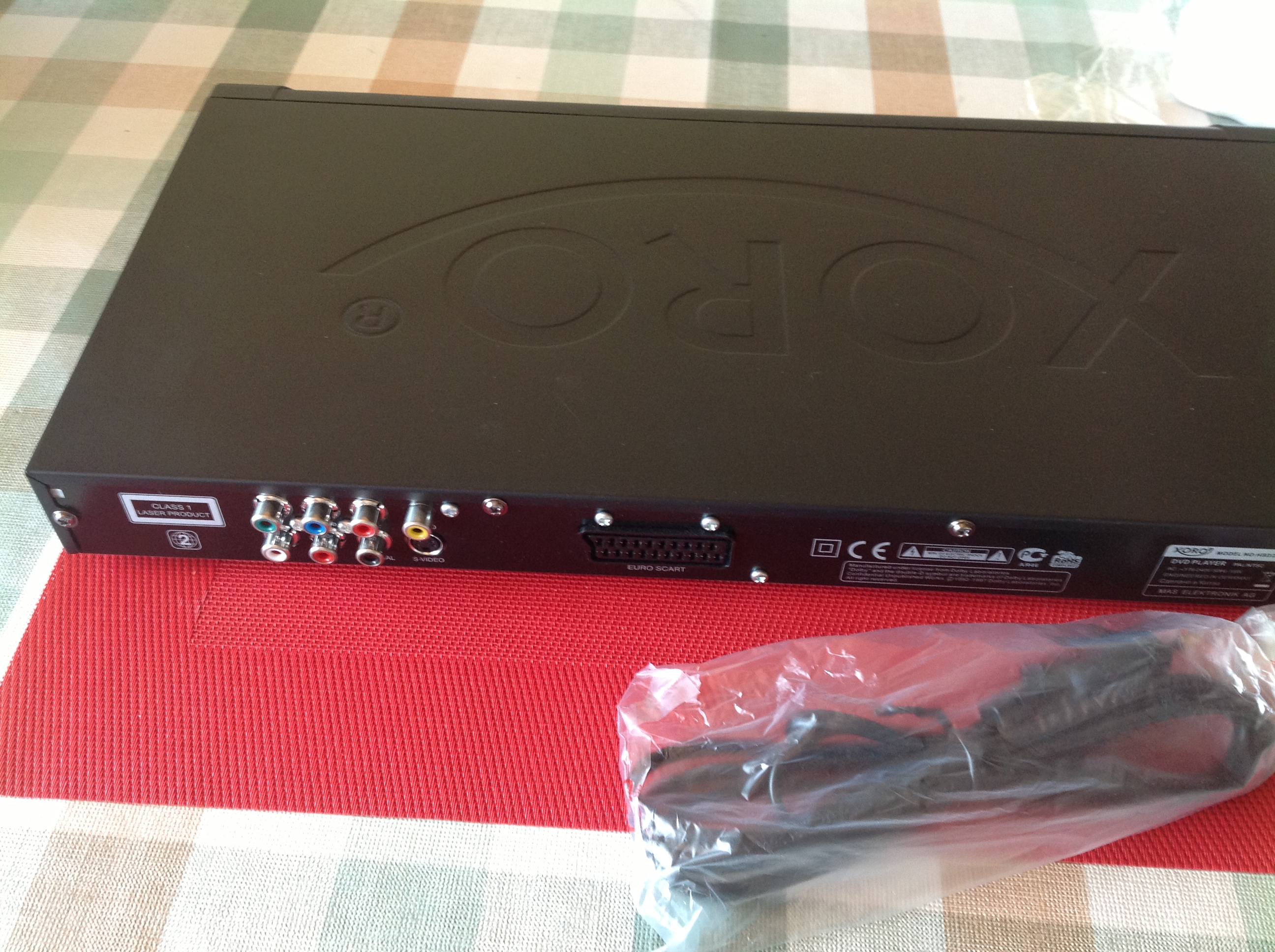 Xoro HSD 2200 MPEG4 DVD-Player mit USB Xoro HSD 2200 MPEG4 DVD-Player mit USB