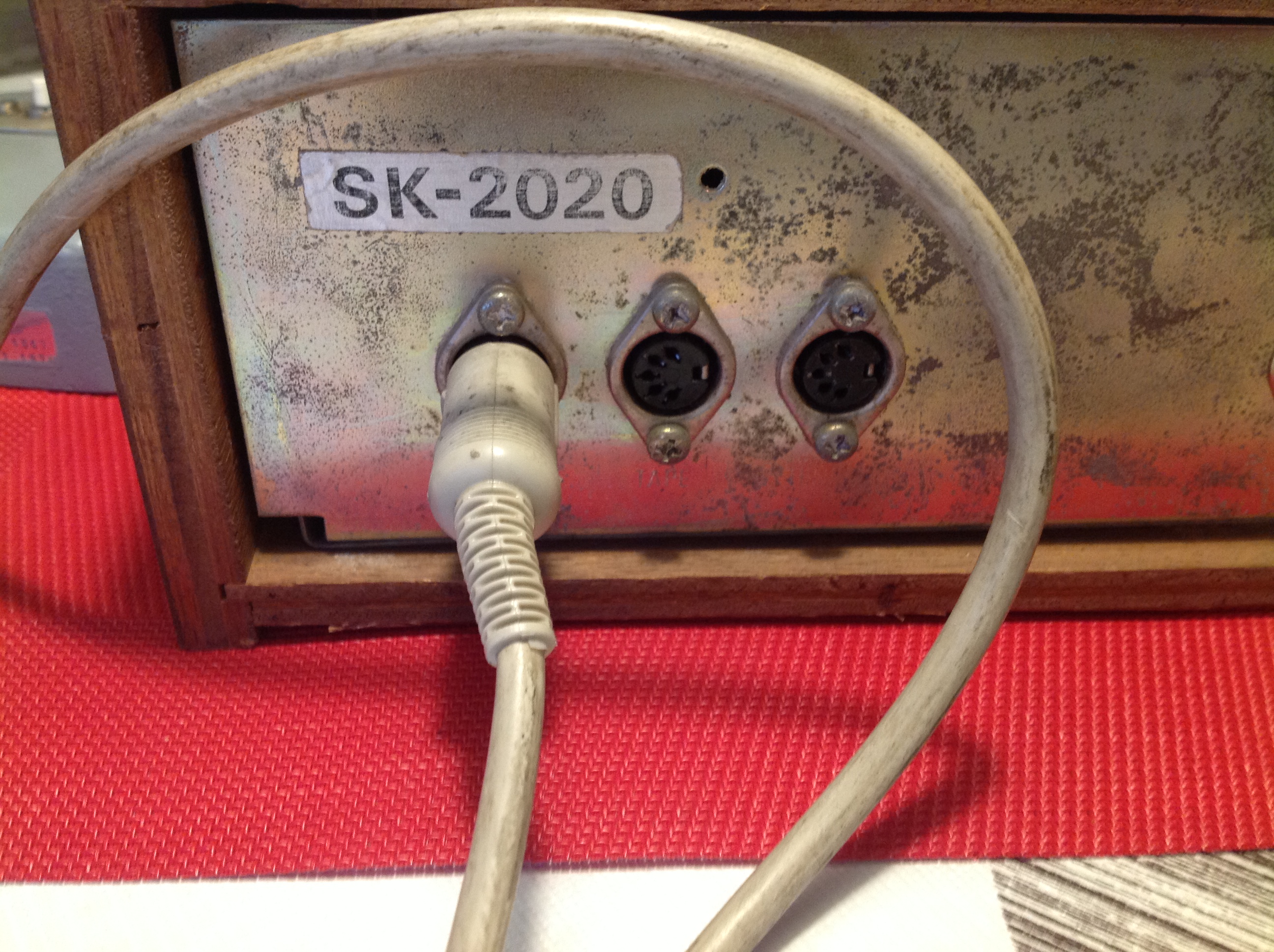 Audio Sonic SK 2020 Verstärker mit Schwanenhals-Mikrophon