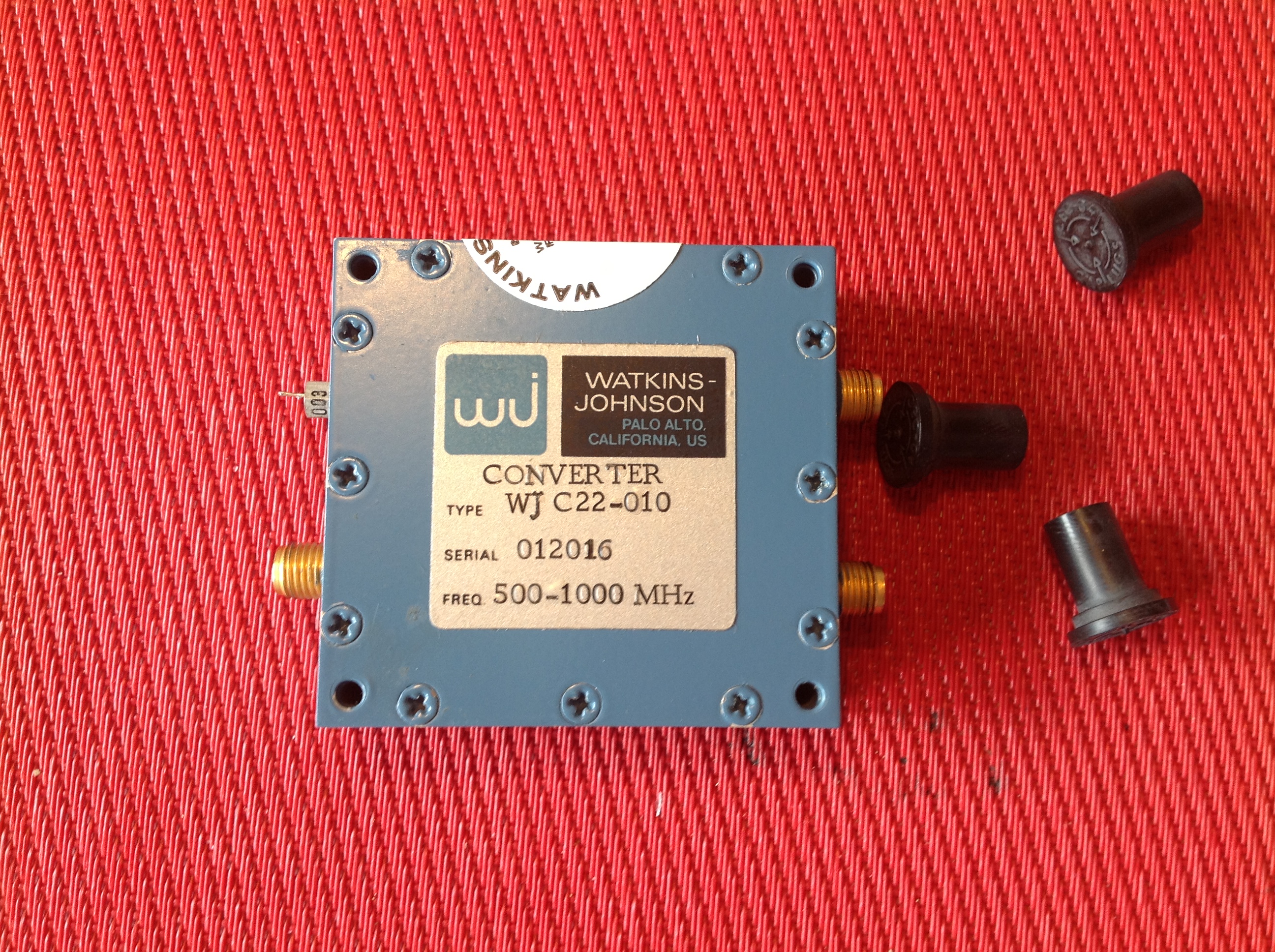 Watkins-Johnson Converter WJ C22-010 500 - 1000 MHz