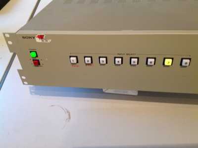 Sony Mod. PC 1270M Signal Interface Switcher