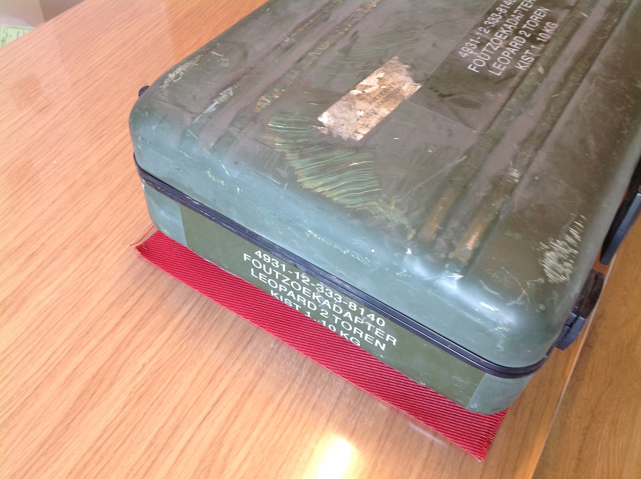 Tragbaren Aluminium-Koffer 45 x 37 x 16 cm