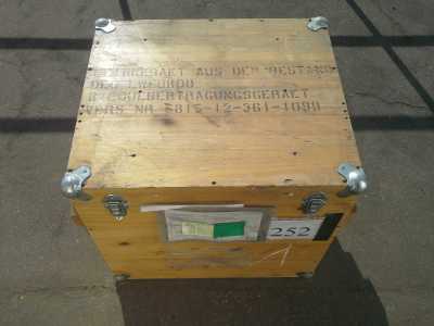Lager und Transportkiste aus Holz L.58xB.50xH.54cm