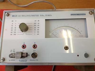 Präcitronic MV 21 AC-Millivoltmeter