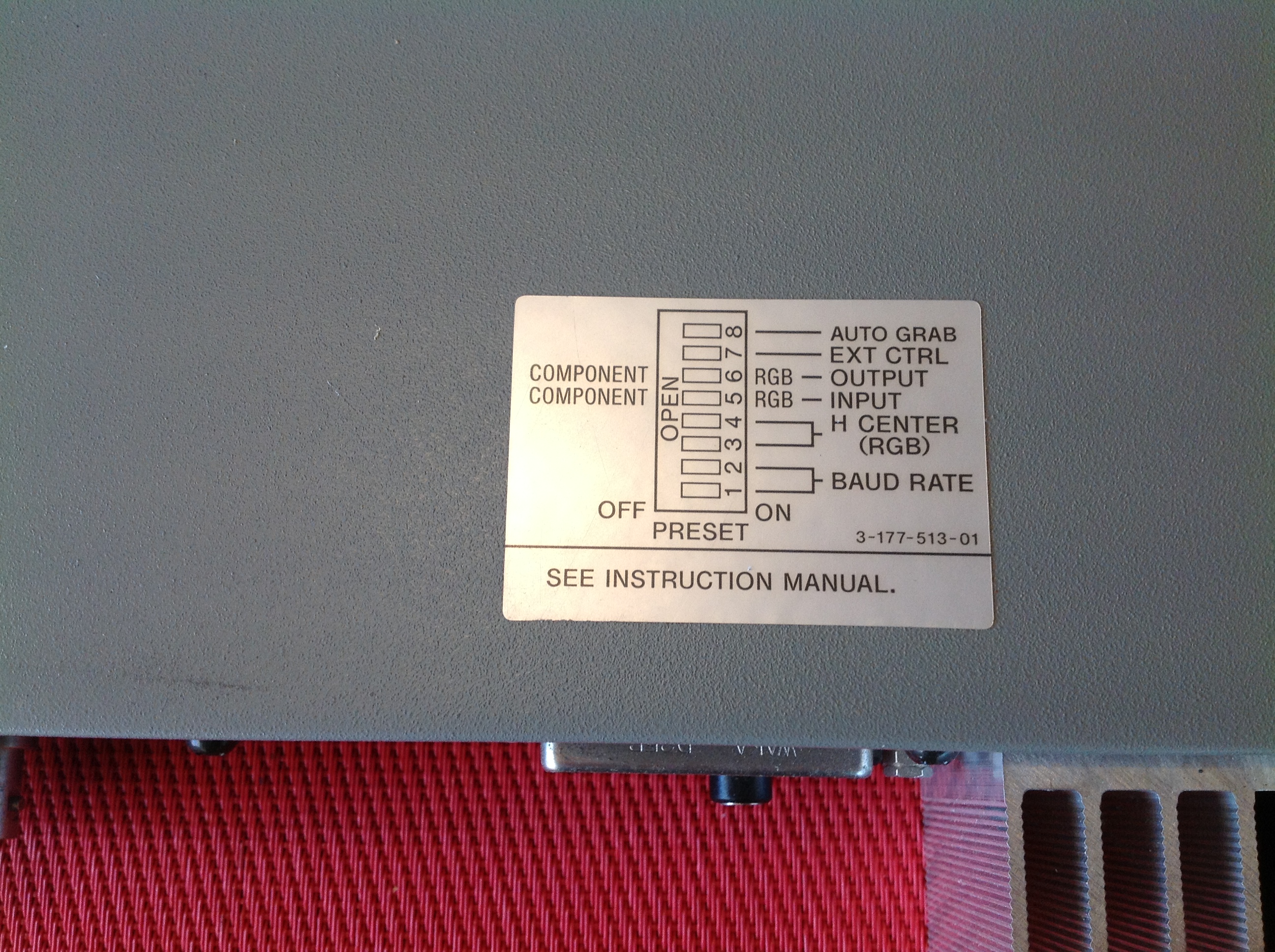 Sony Vereinfachtes-Simplified Time Base Corrector MPU-F100P Rahmenspeichereinheit