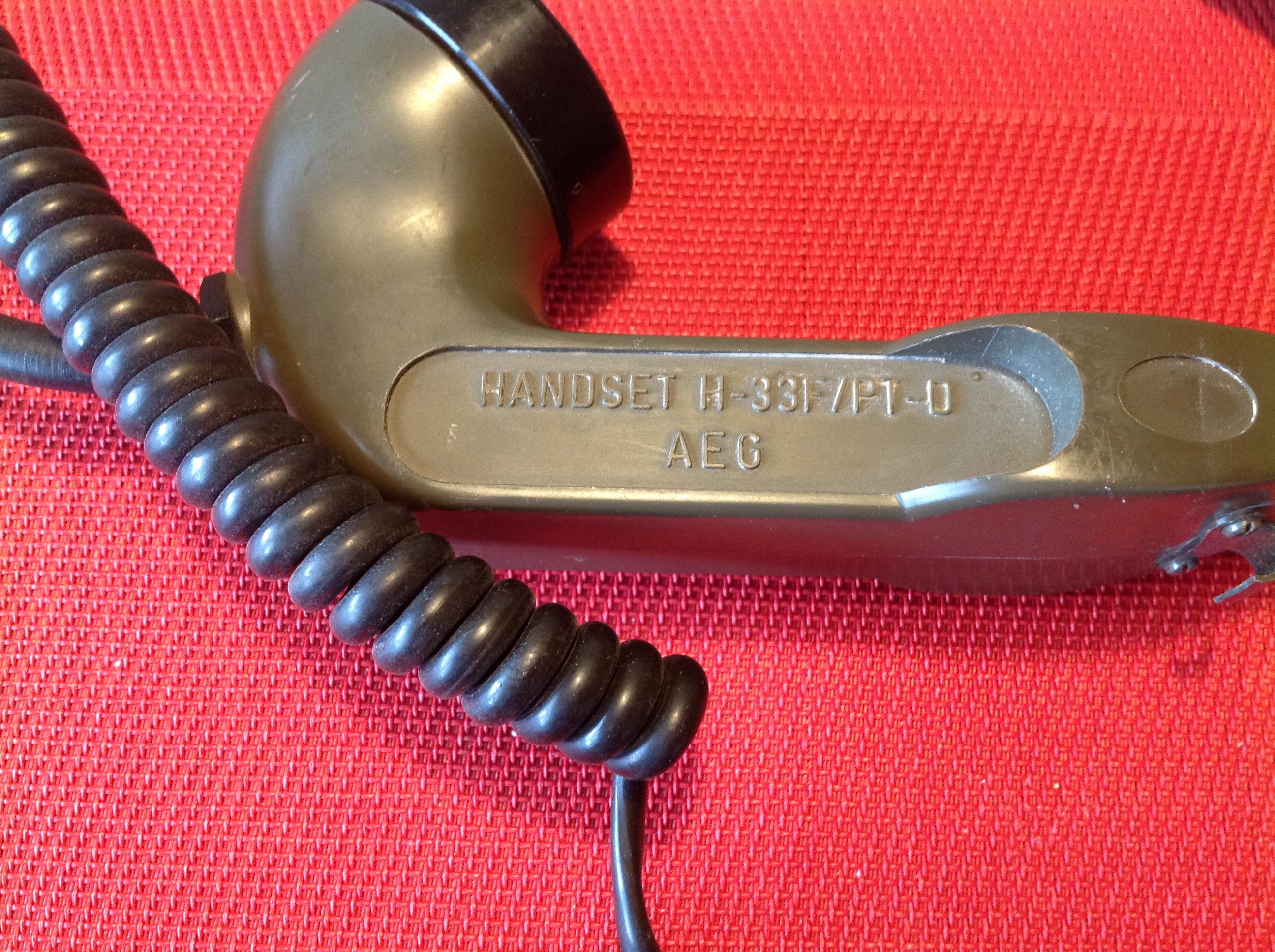 Handset H-33F/PT-D AEG mit NF-7 Stecker