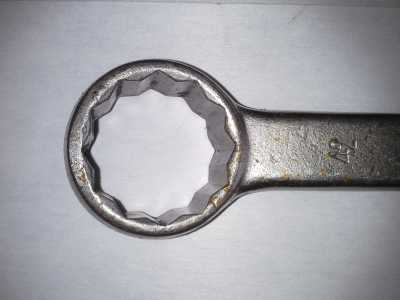 Ring-Maul-Schlüssel SW 42 extra lang