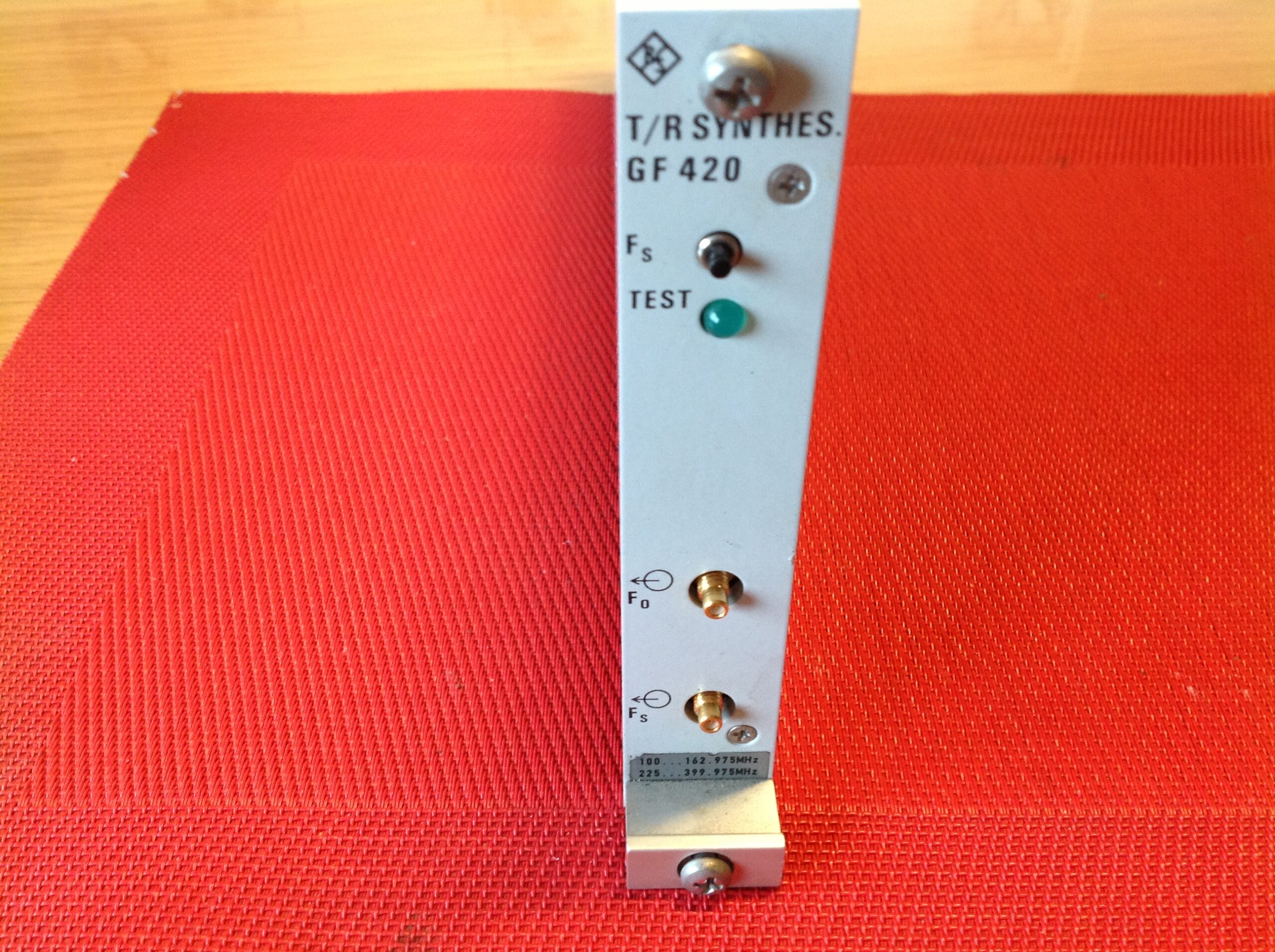 Einschub Rohde &amp; Schwarz T/R Synthesizer GF 420