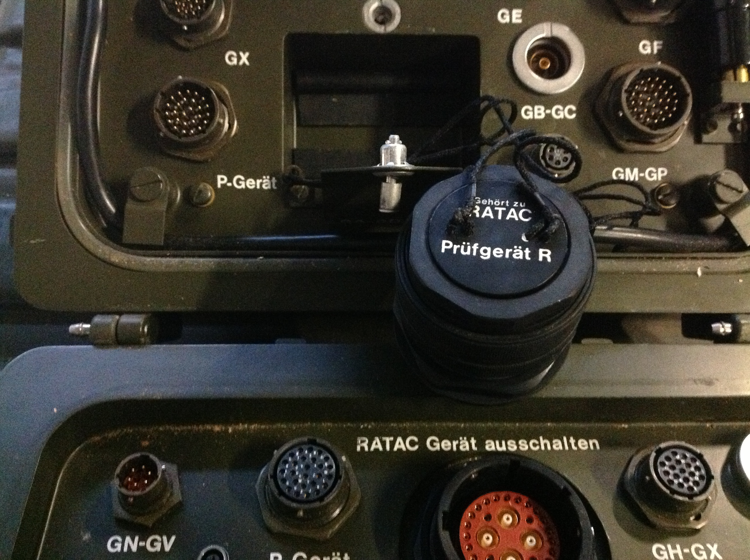 Kabelprüfgerät für Radargerät RATAC