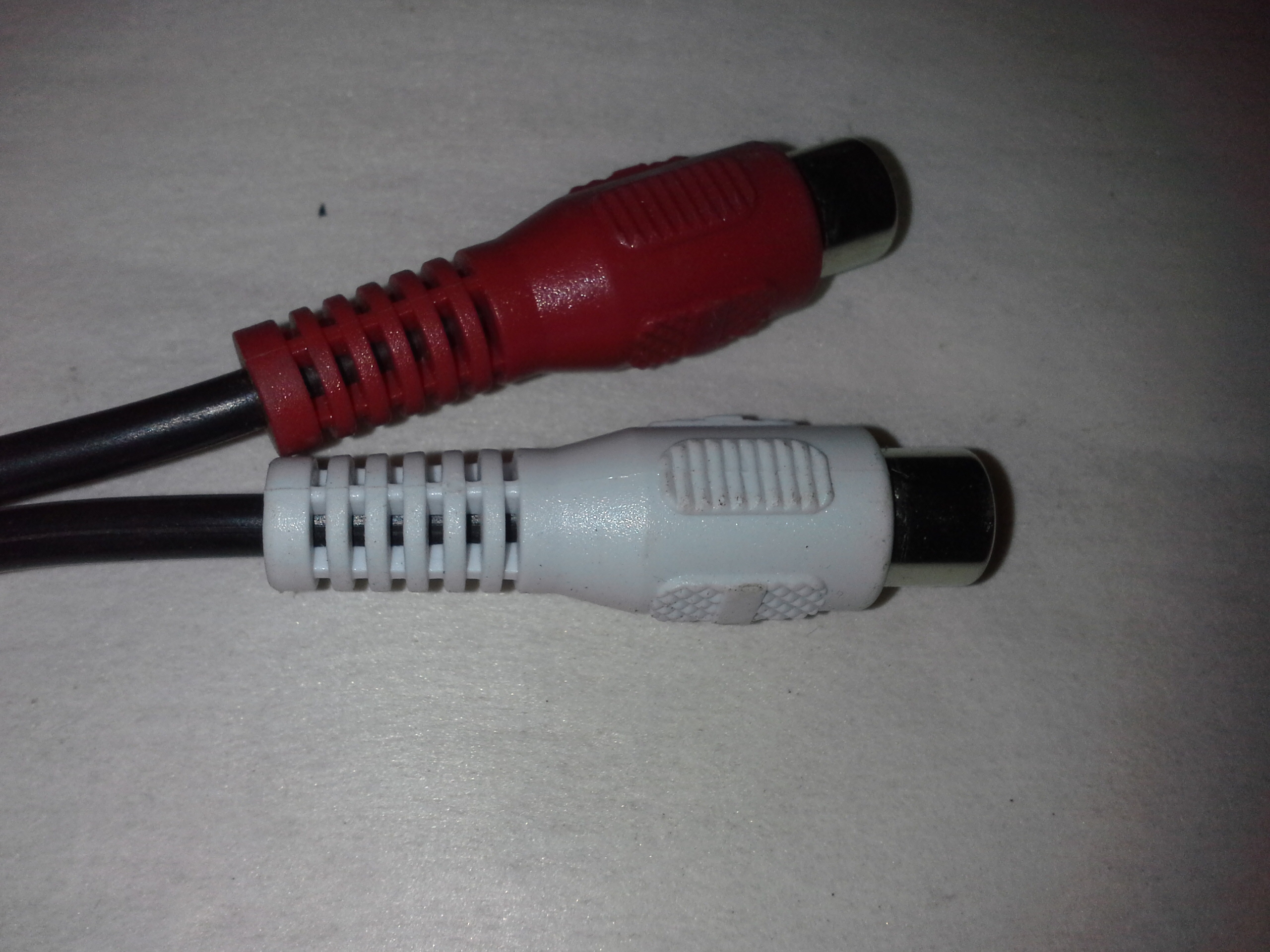 Audio-Videokabel Y-Form - Länge 0,20 m