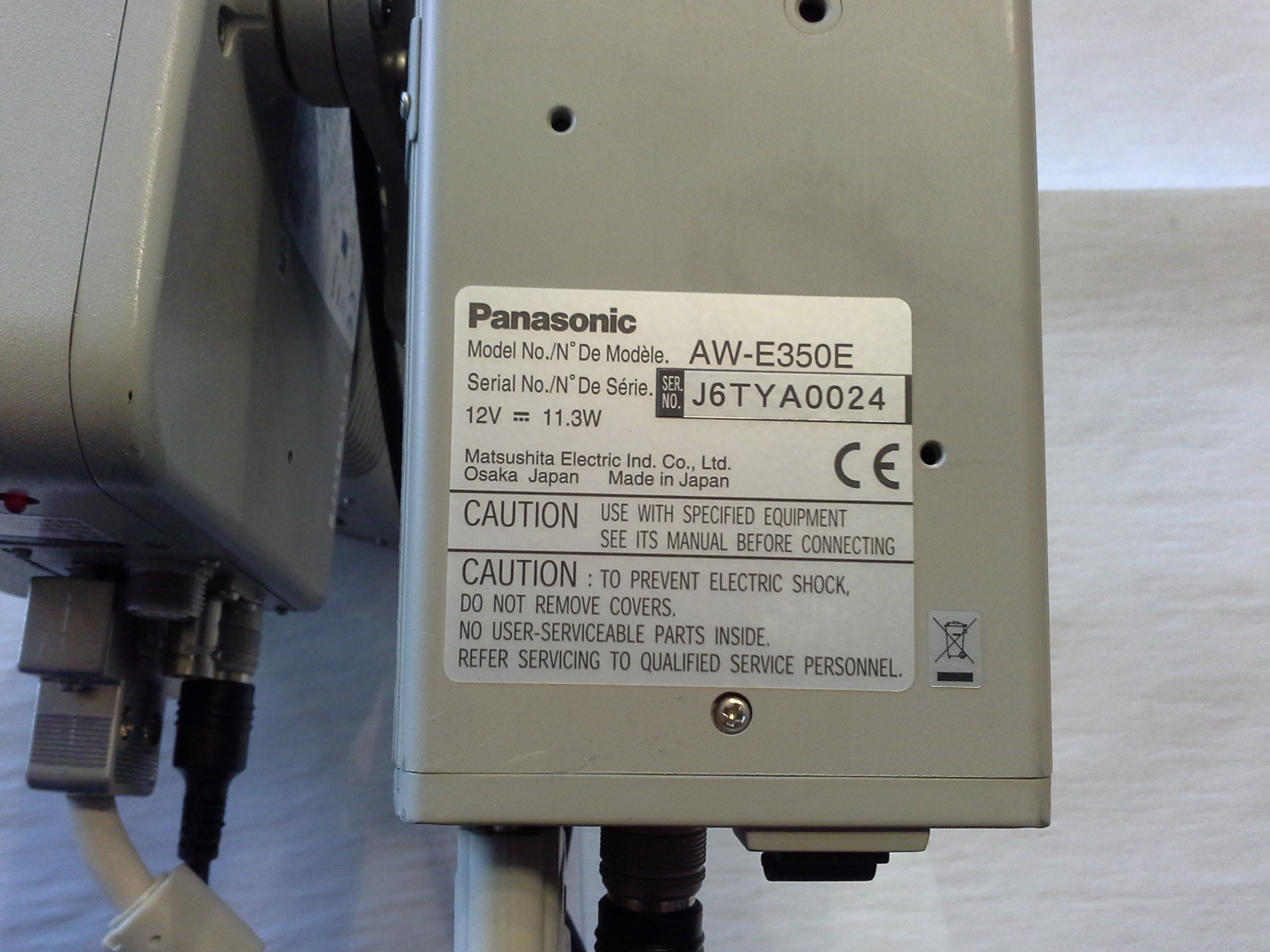 Panasonic Convertible Camera AW-E350