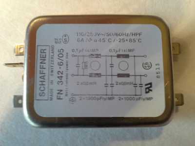 Schaffner Hochfrequenz Filter FN342-6/05