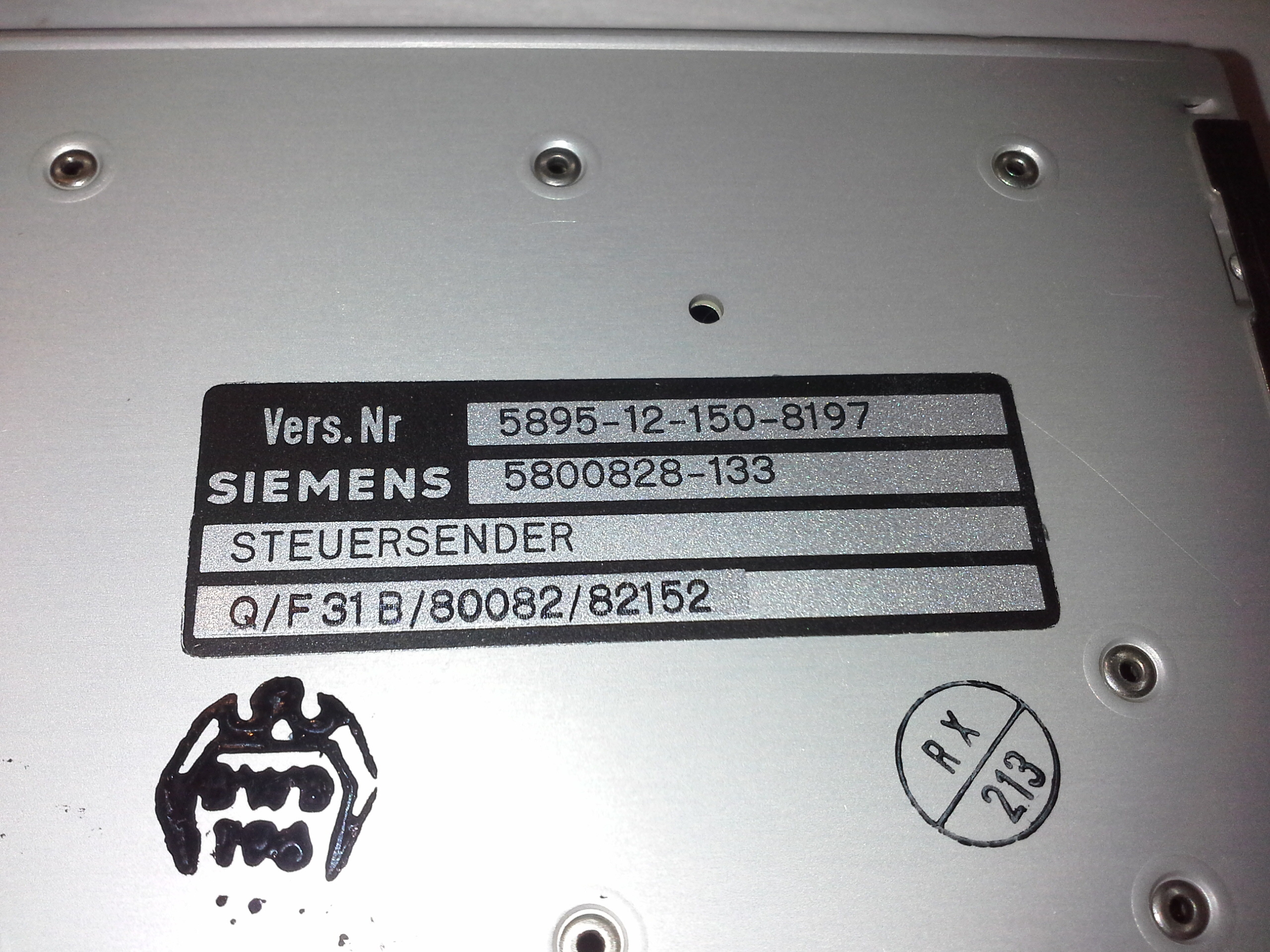Siemens Steuersender 5800828-133