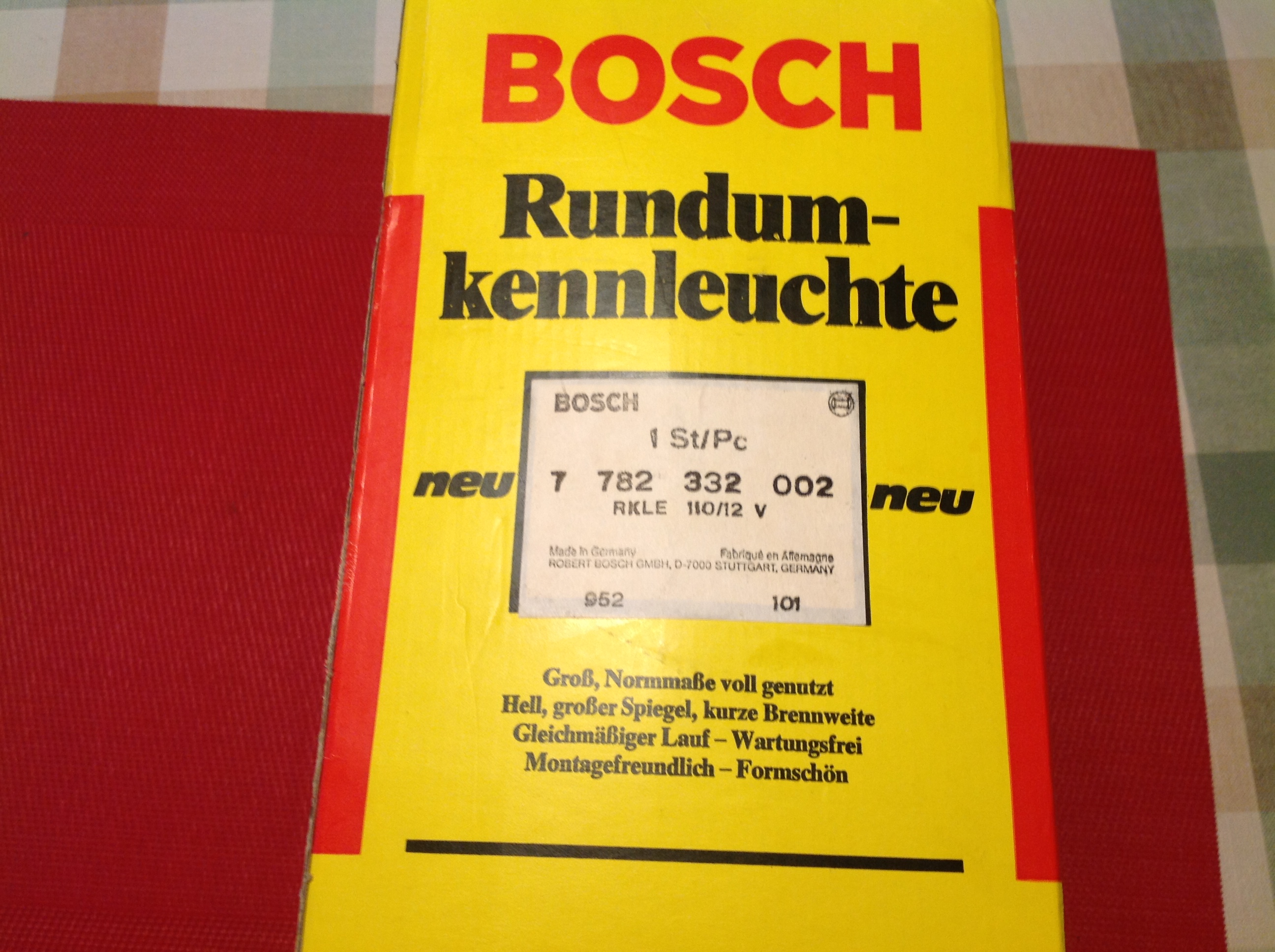 Bosch Rundumkennleuchte 12 V