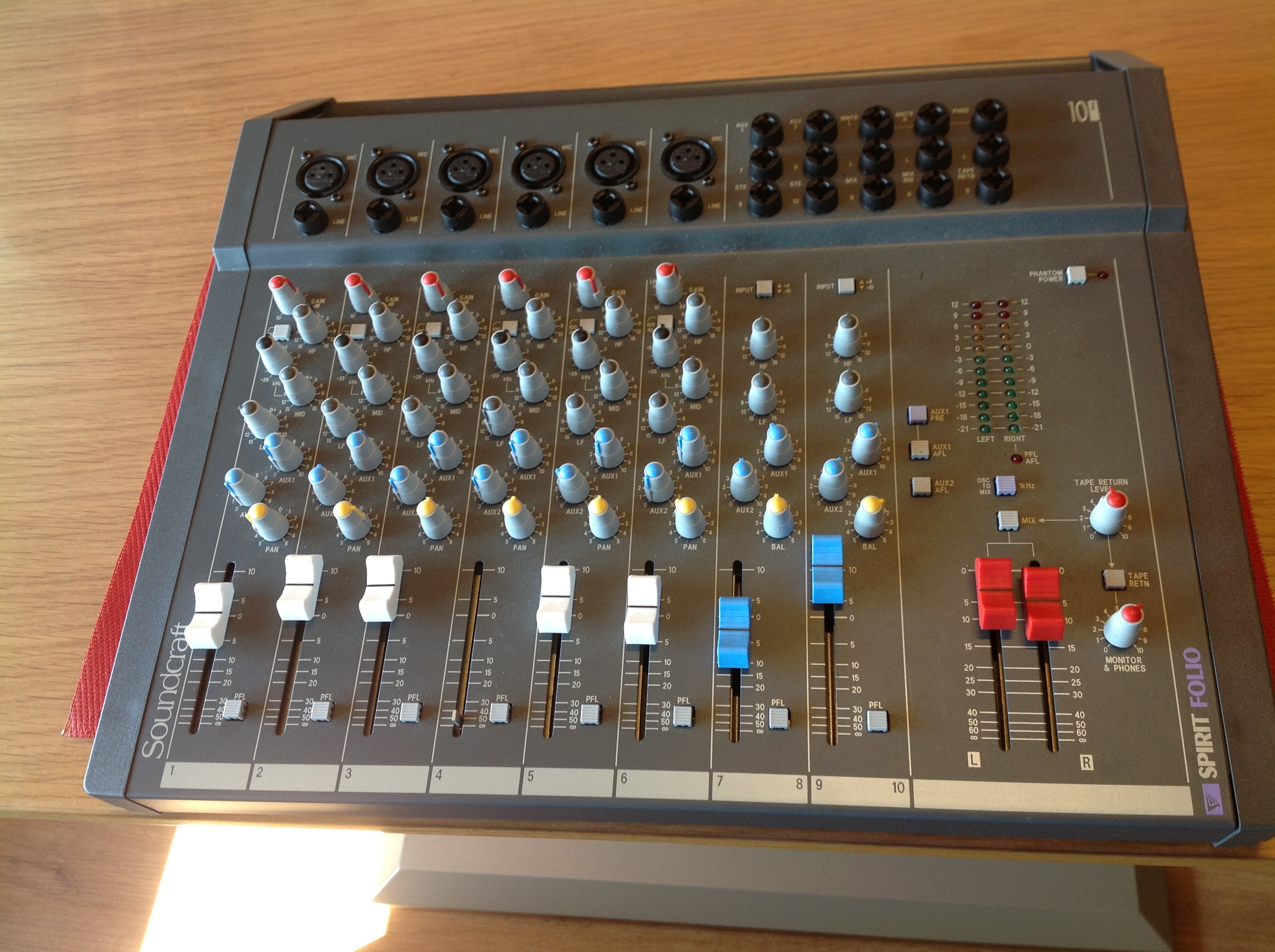 Mischpult Soundcraft Spirit Folio 10-2