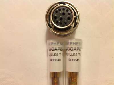 Goldsteckverbinder Amphenol Socapex