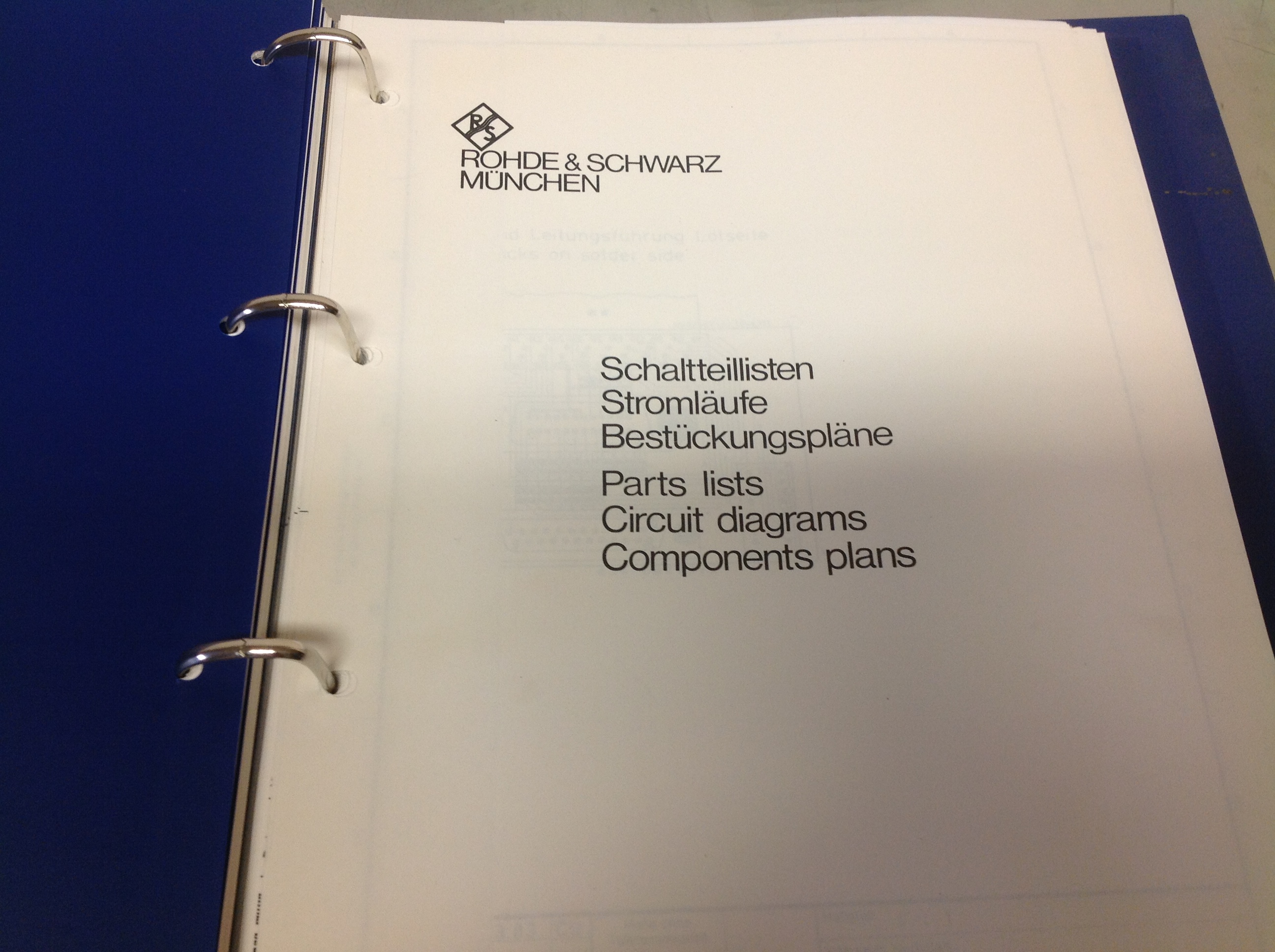 Rohde &amp; Schwarz Telegraphieanalysator FSK Analysator GA 082