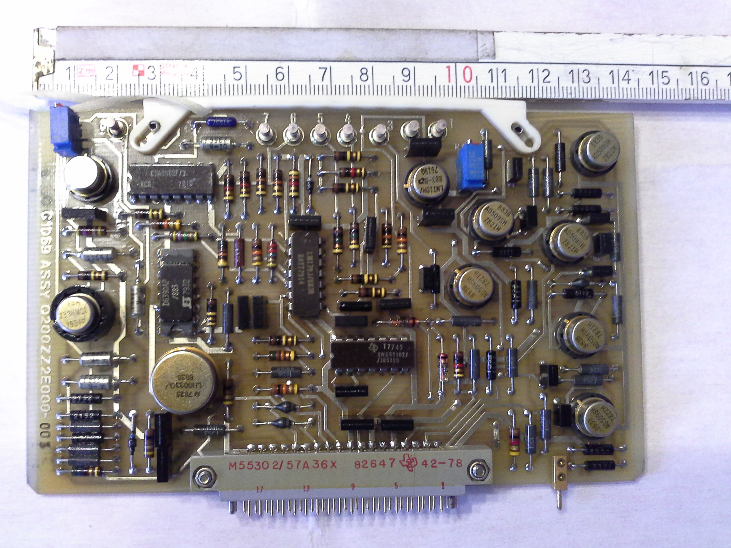 Gedruckte Schaltkreis A5 ARD Interface Q200ZZ2E000-003