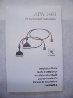 APA 1460 Pc Card-to-scsi host Adapter