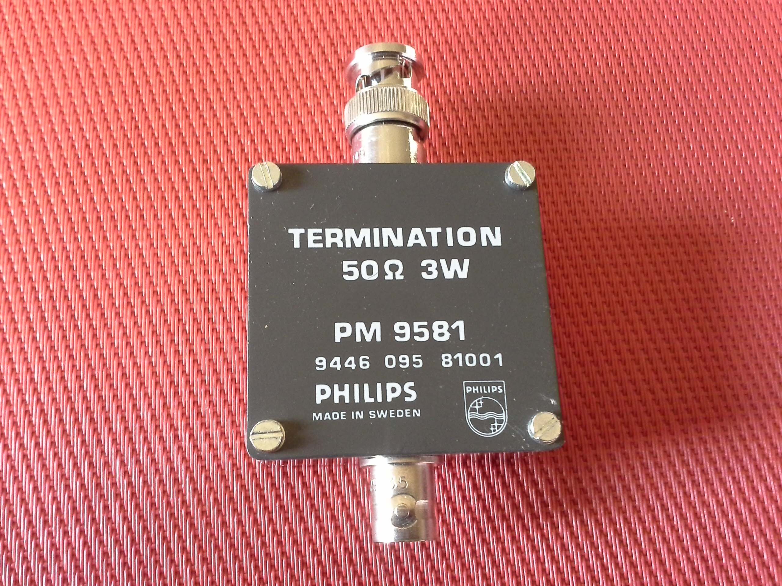 Philips PM 9581 Termination / Durchgangsabschluss