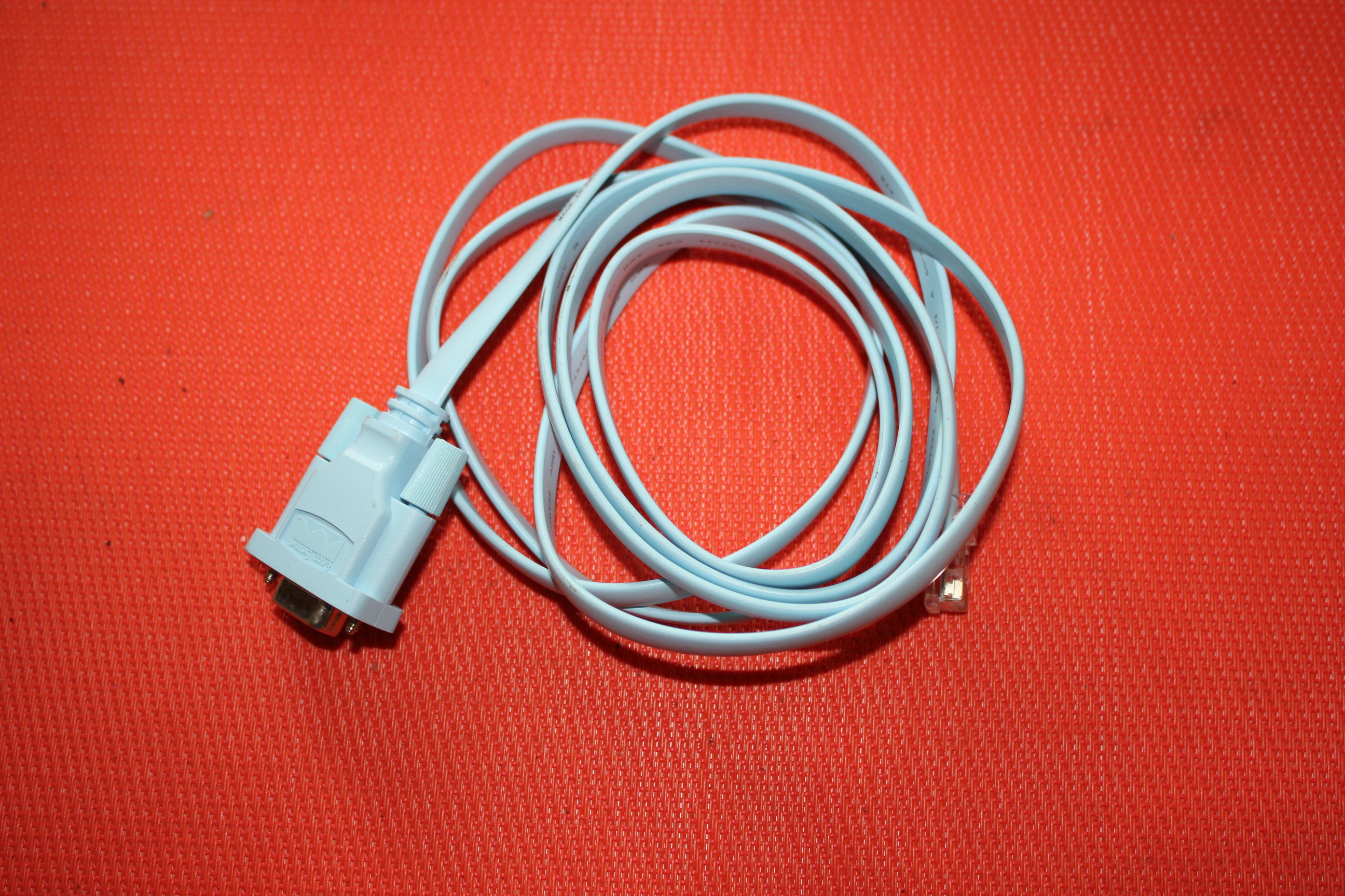 Adapterkabel, RJ45 - 9 pol SUB-D Buchse, 1,8m