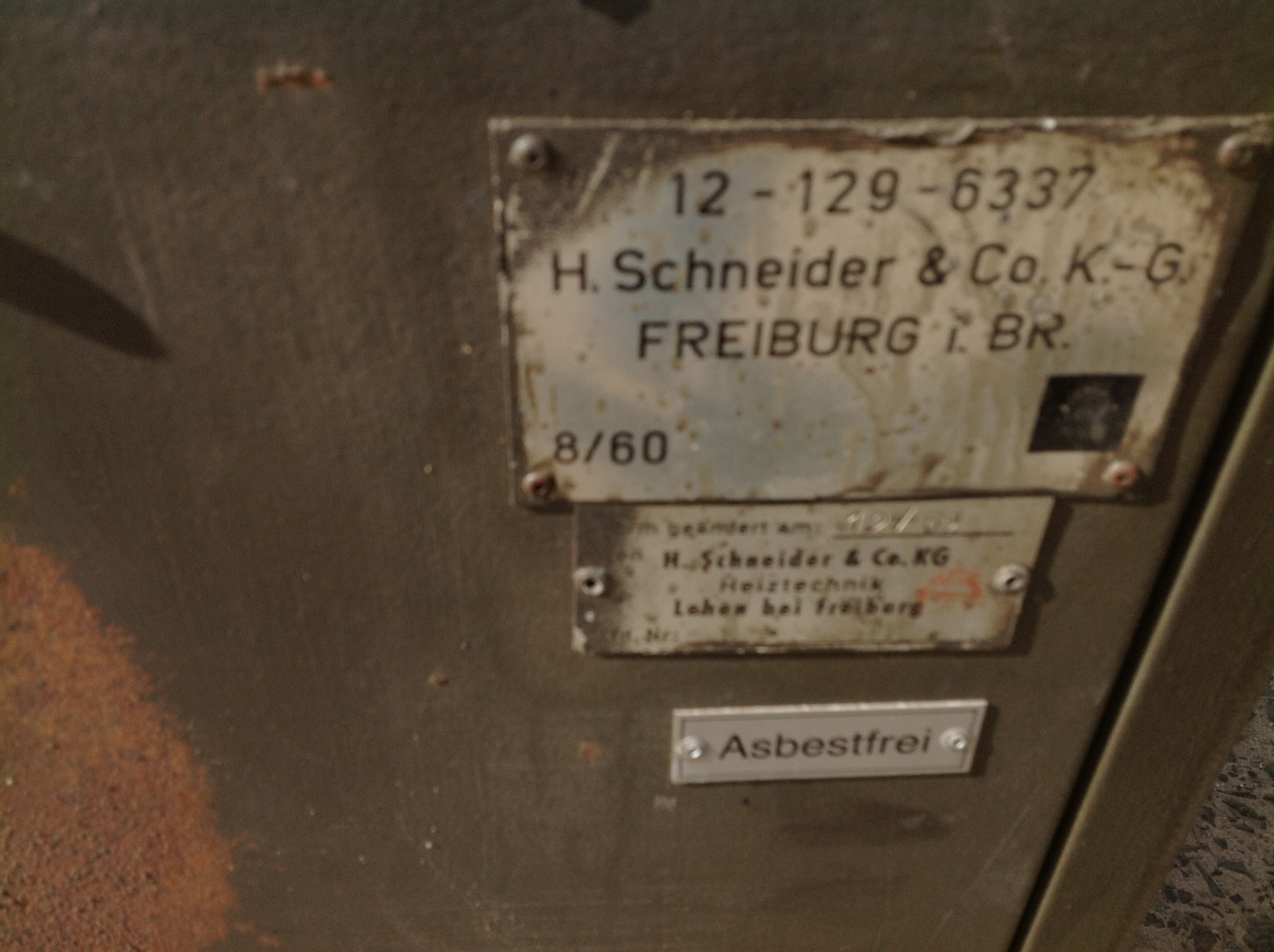 Feldheizgerät 6,2 KW der Bundeswehr
